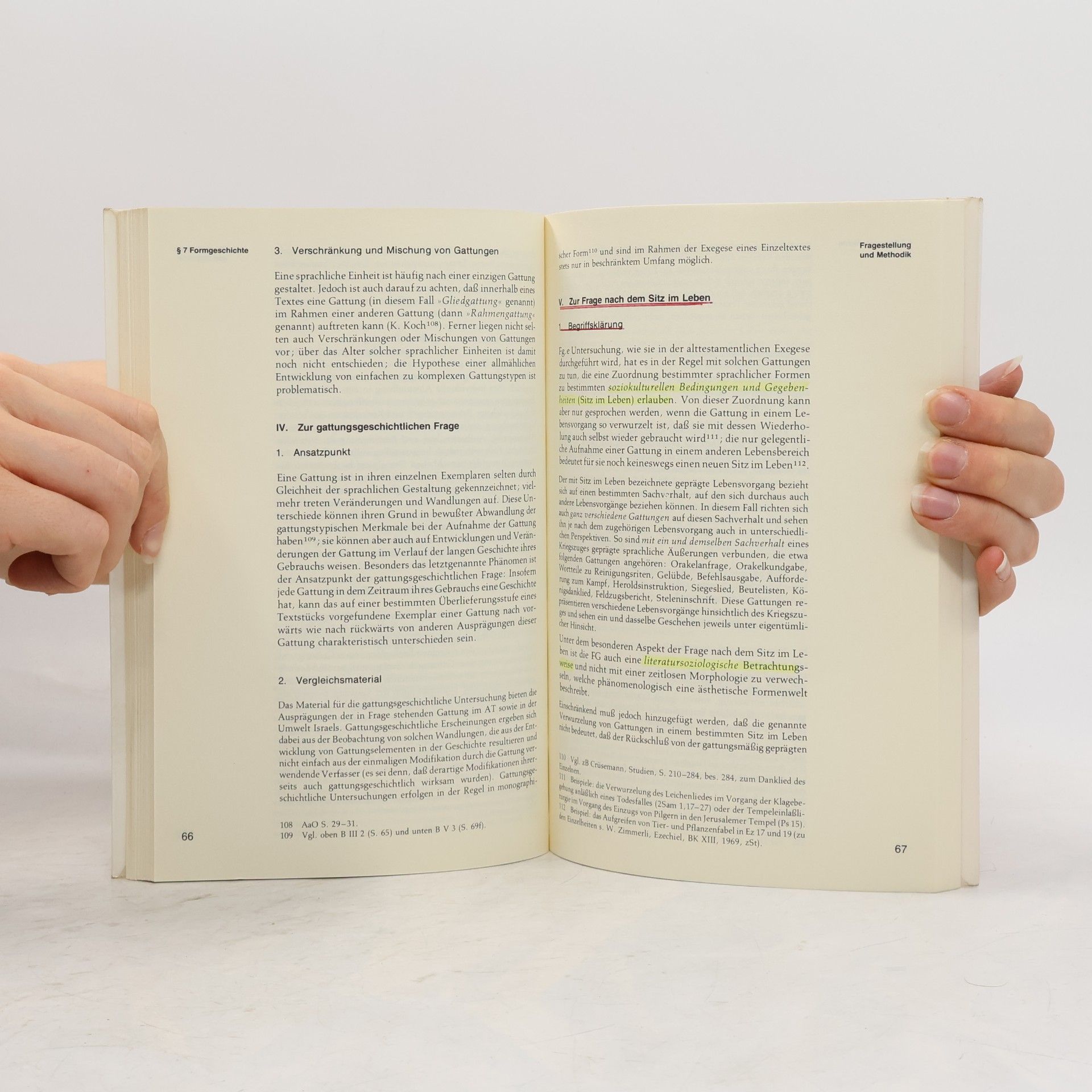 Hermann Barth Exegese des Alten Testaments