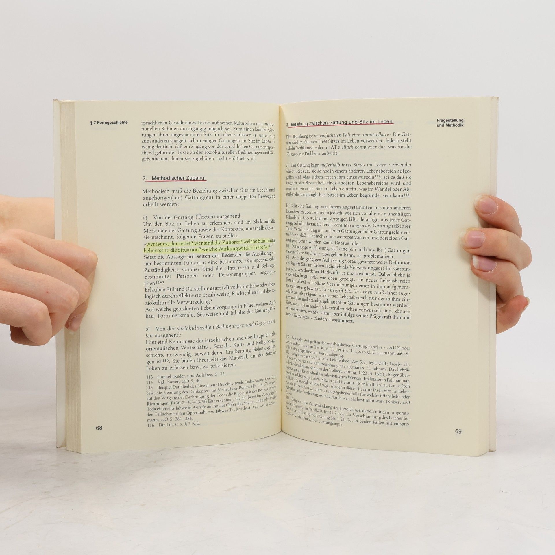 Hermann Barth Exegese des Alten Testaments