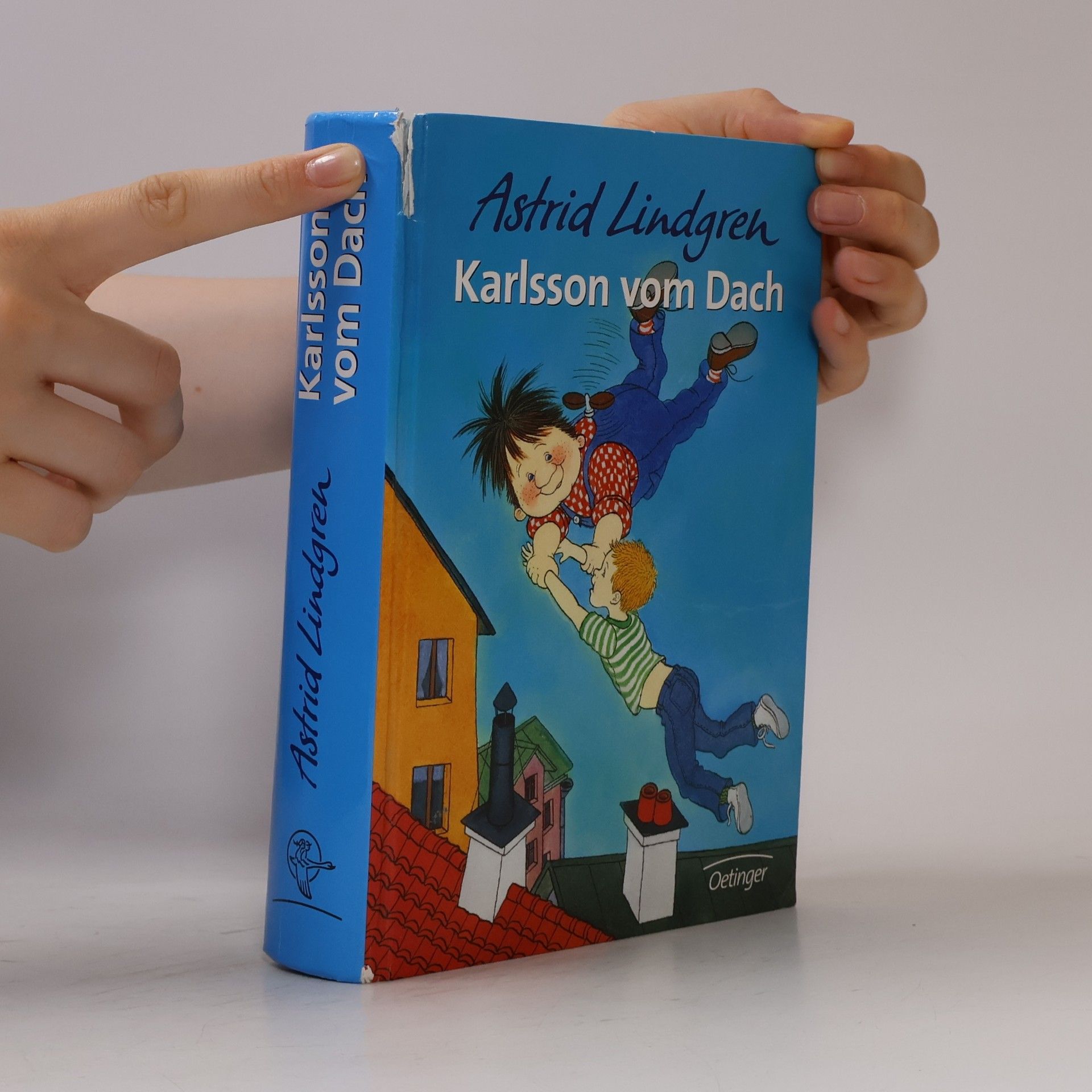 Astrid Lindgren Karlsson vom Dach
