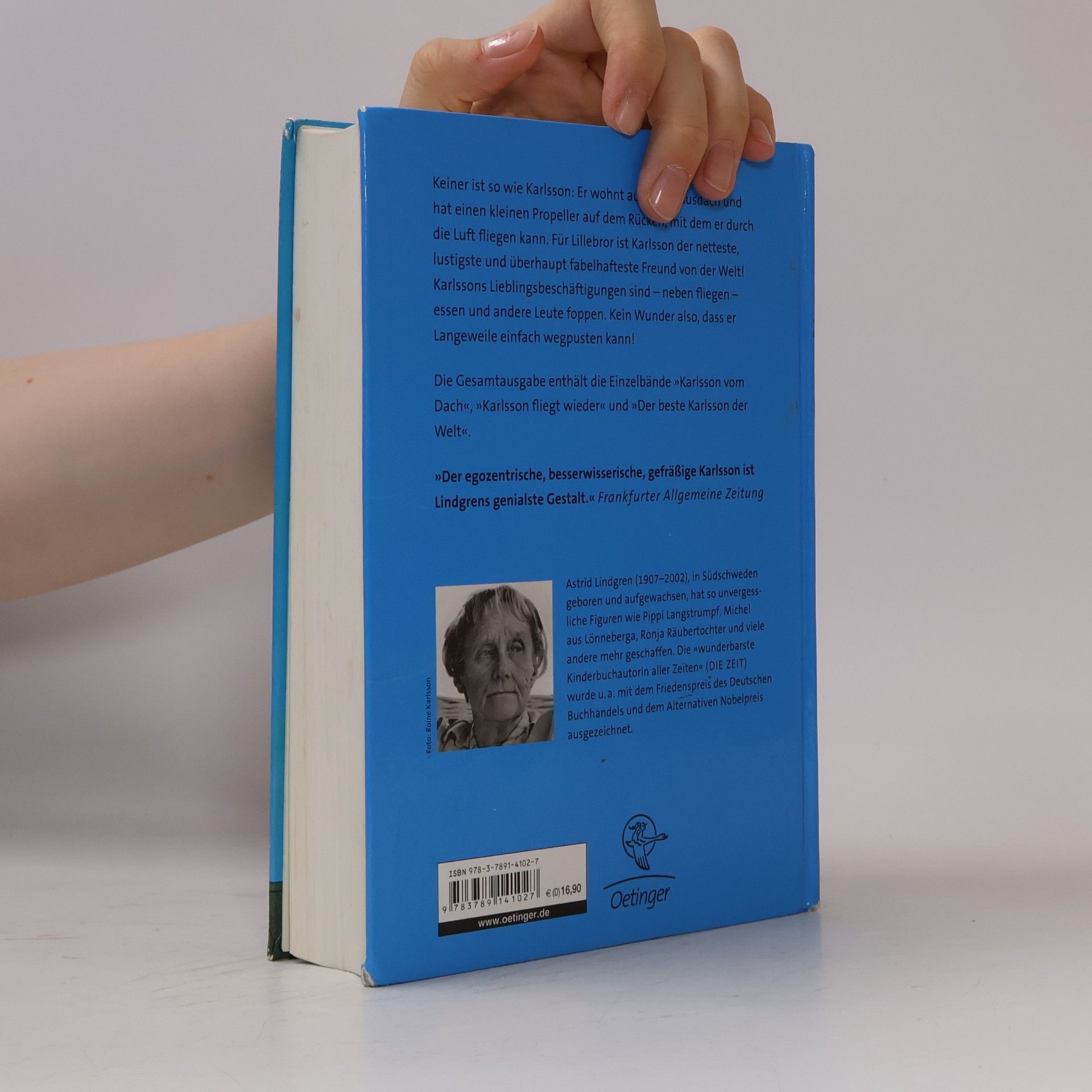 Astrid Lindgren Karlsson vom Dach