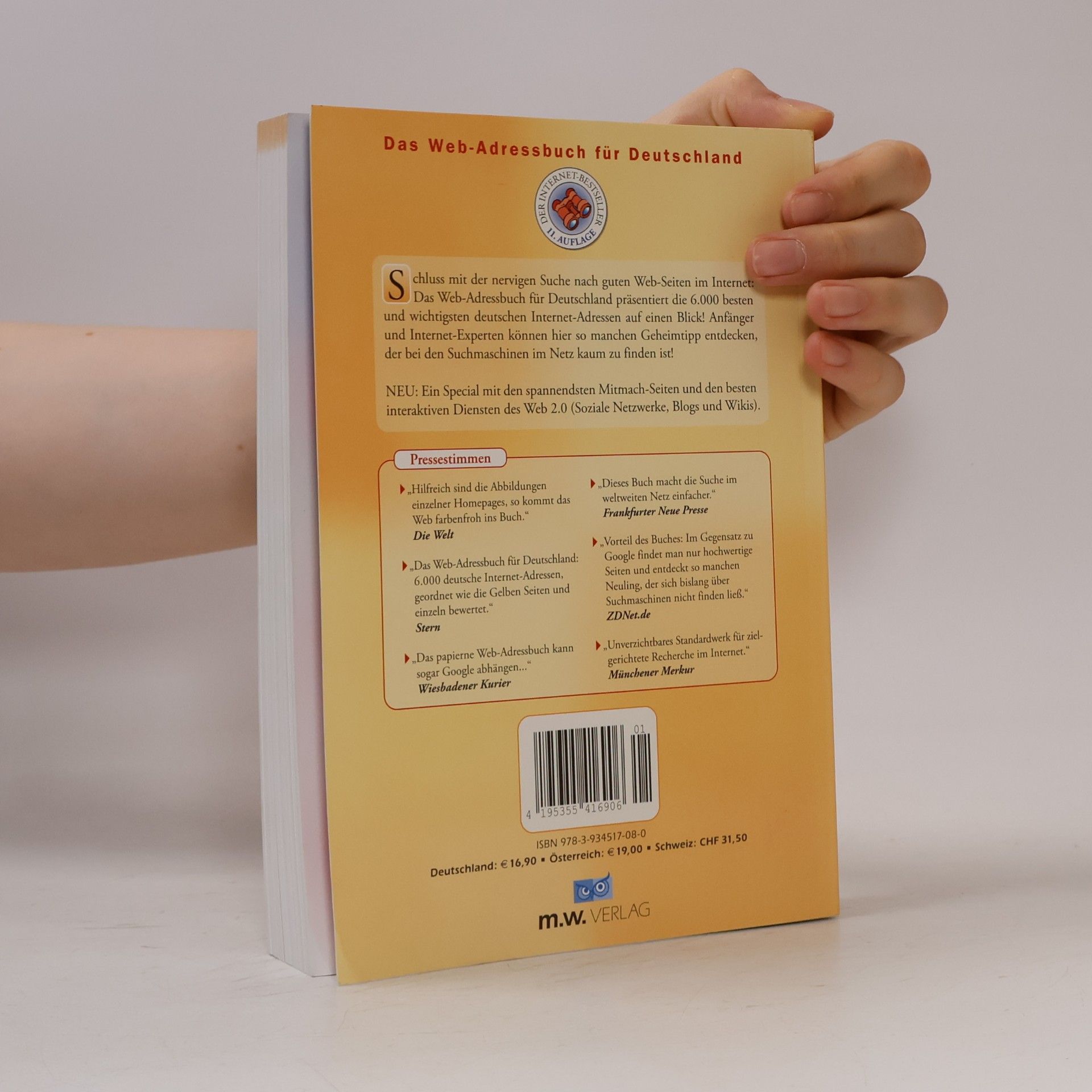 Mathias Weber Das Web-Adress-Buch für Deutschland 2008