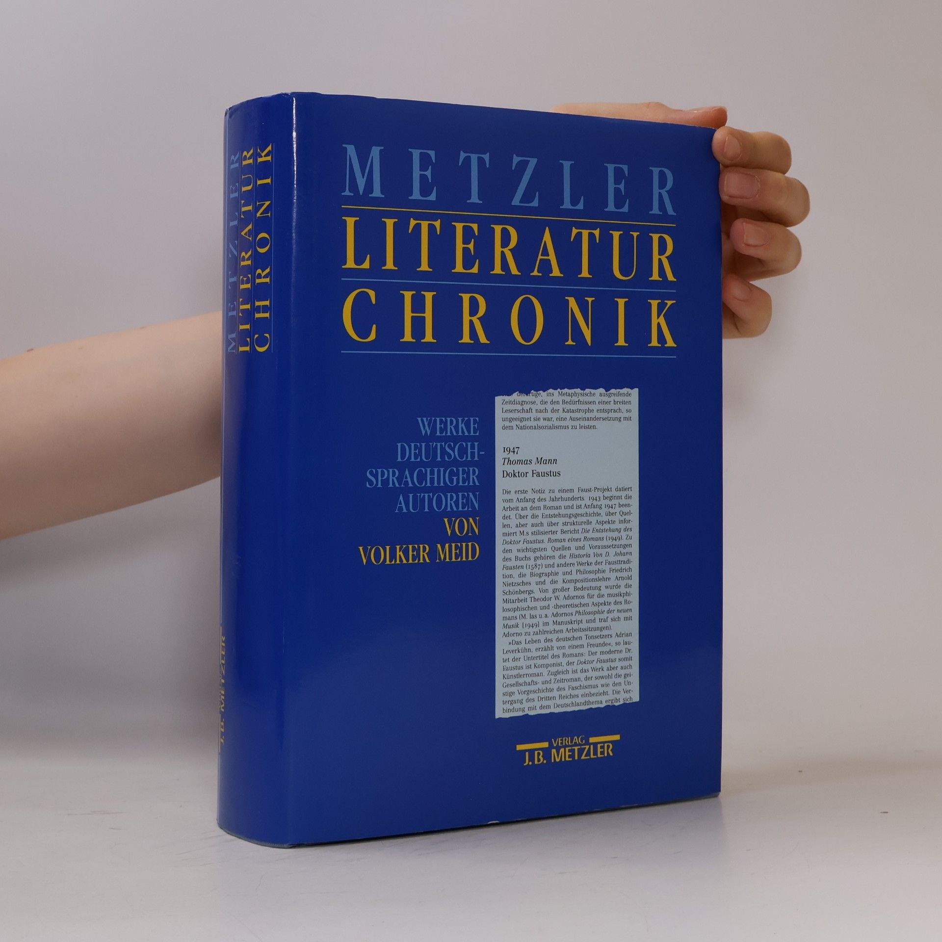 Metzler-Literatur-Chronik