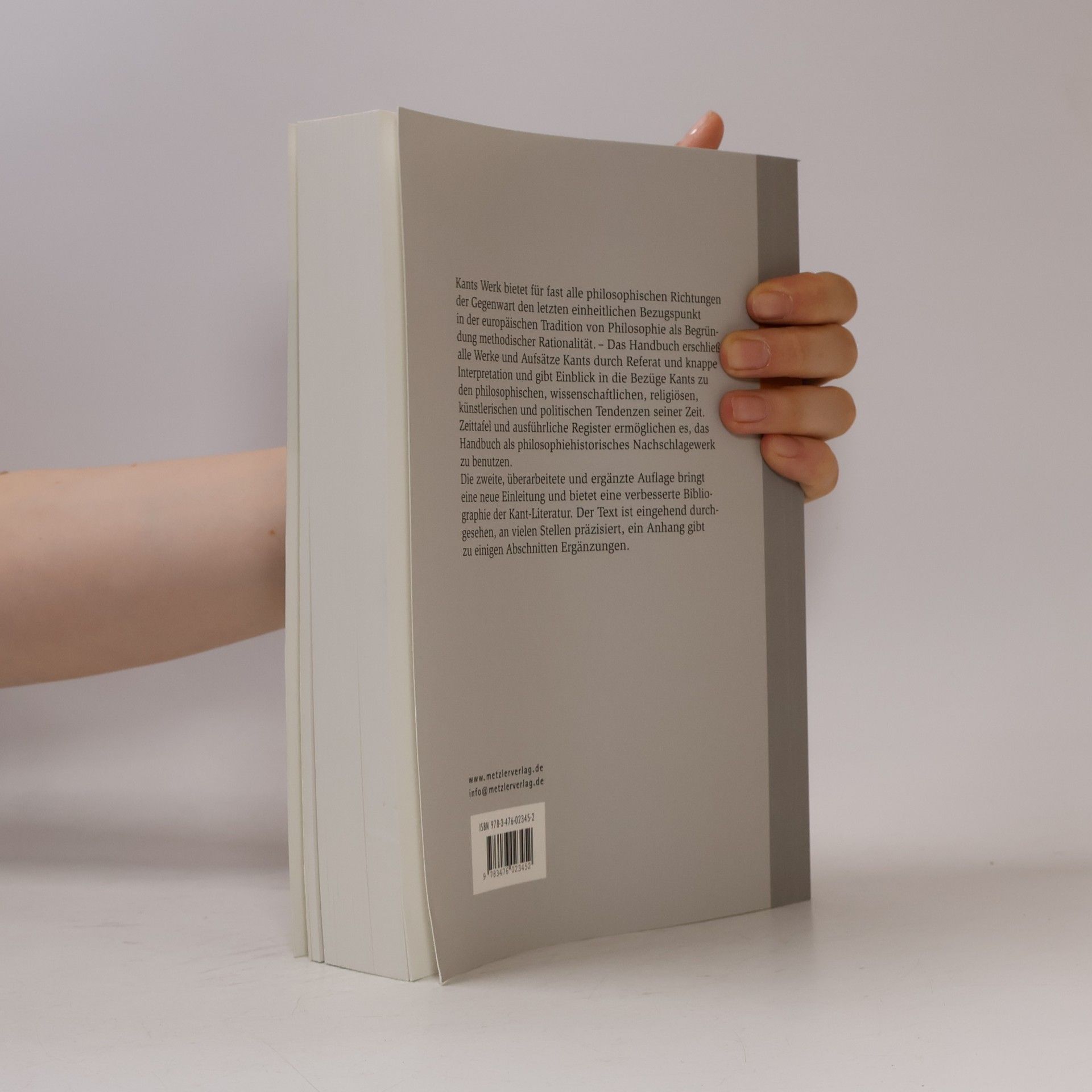 Gerd Irrlitz Kant-Handbuch - 2. Auflage - Sonderausgabe