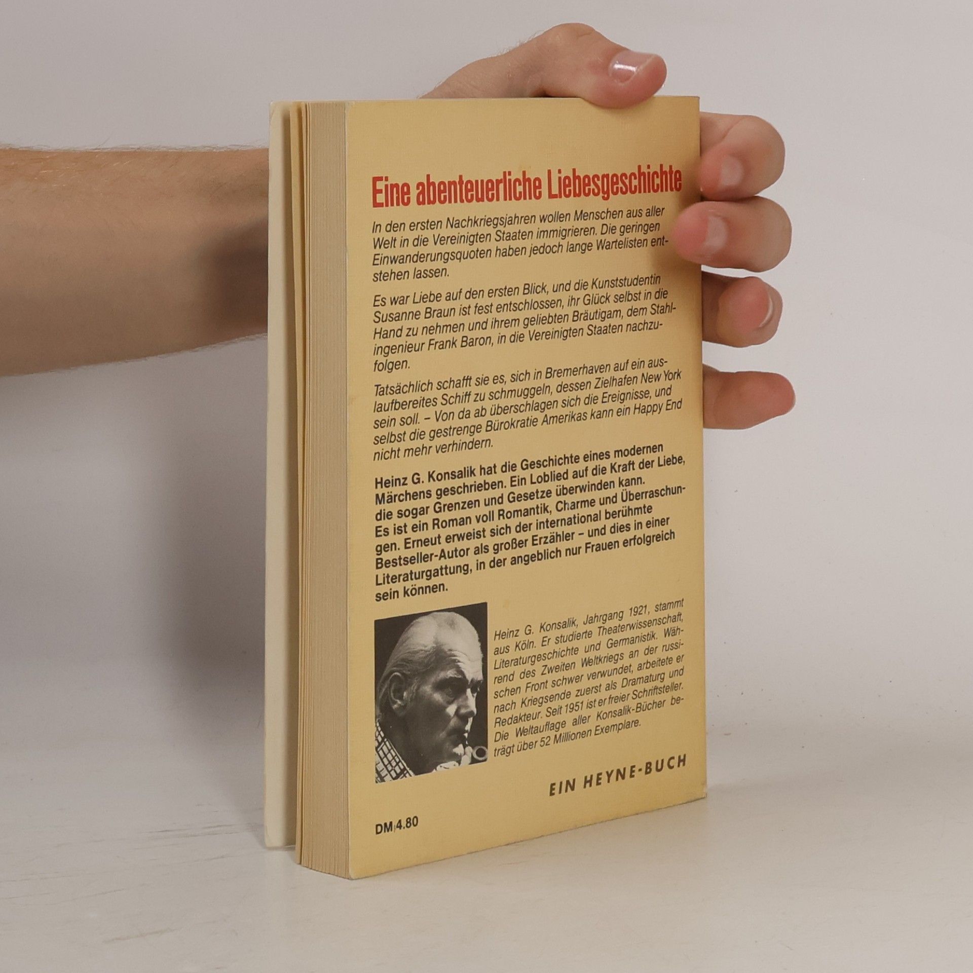 Heinz Günther Konsalik Niemand lebt von seinen Träumen