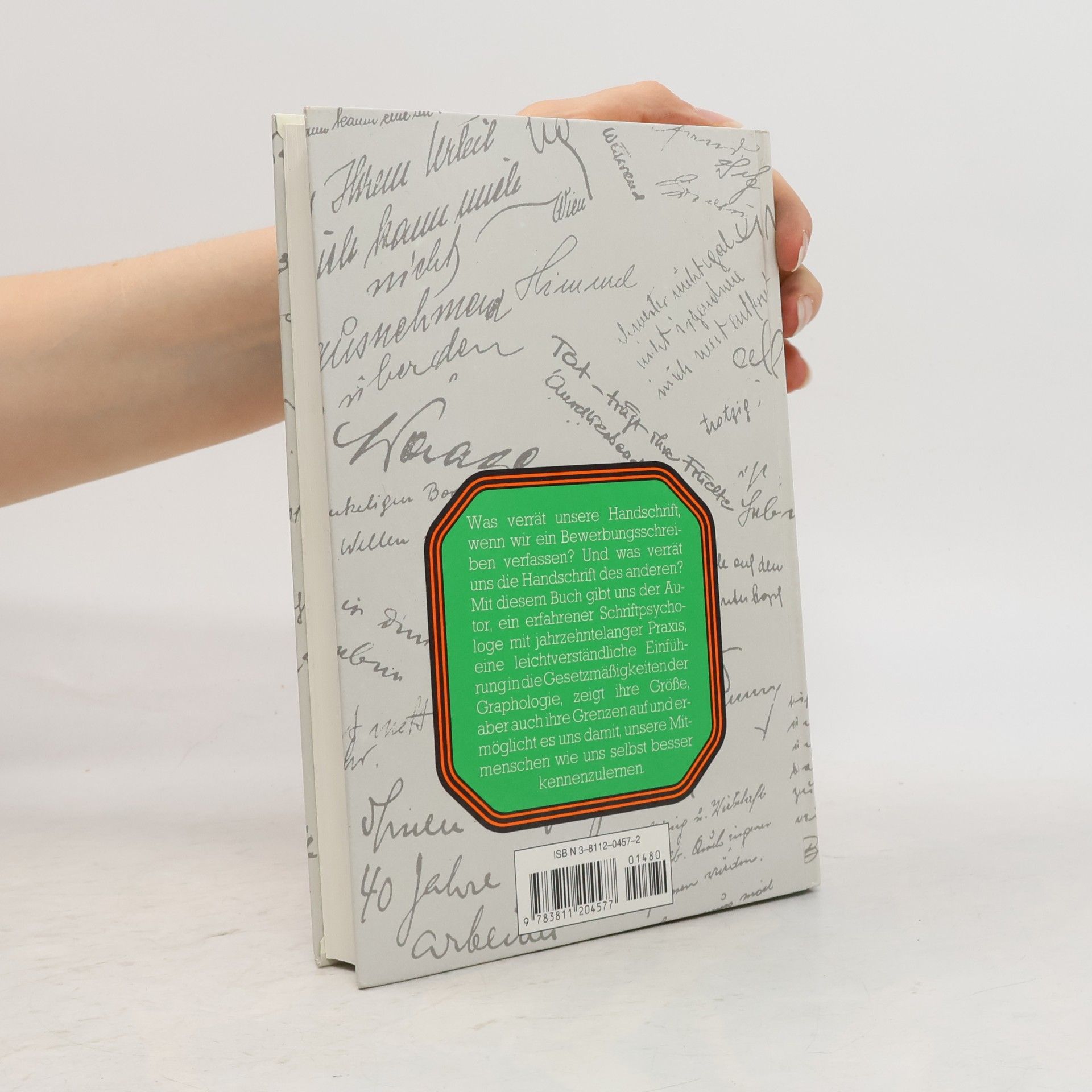 Walter R. Muckenschnabel Was die Handschrift verrät