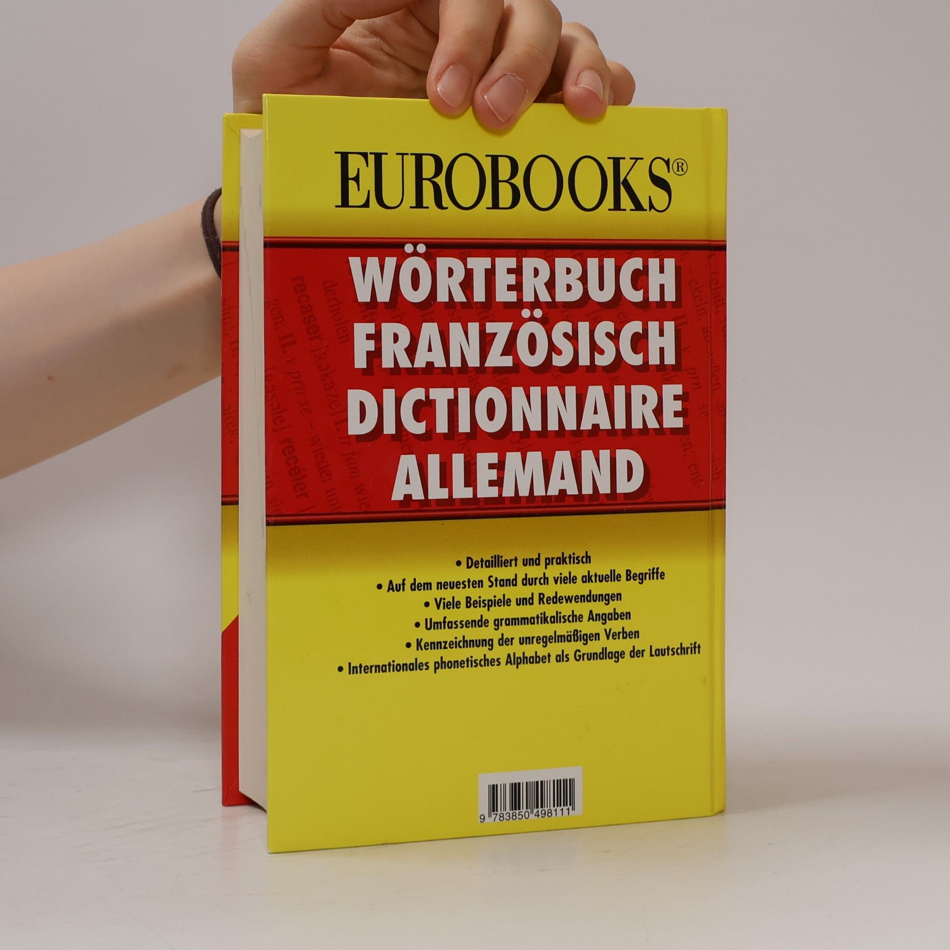 Wörterbuch französisch - deutsch, deutsch - französisch