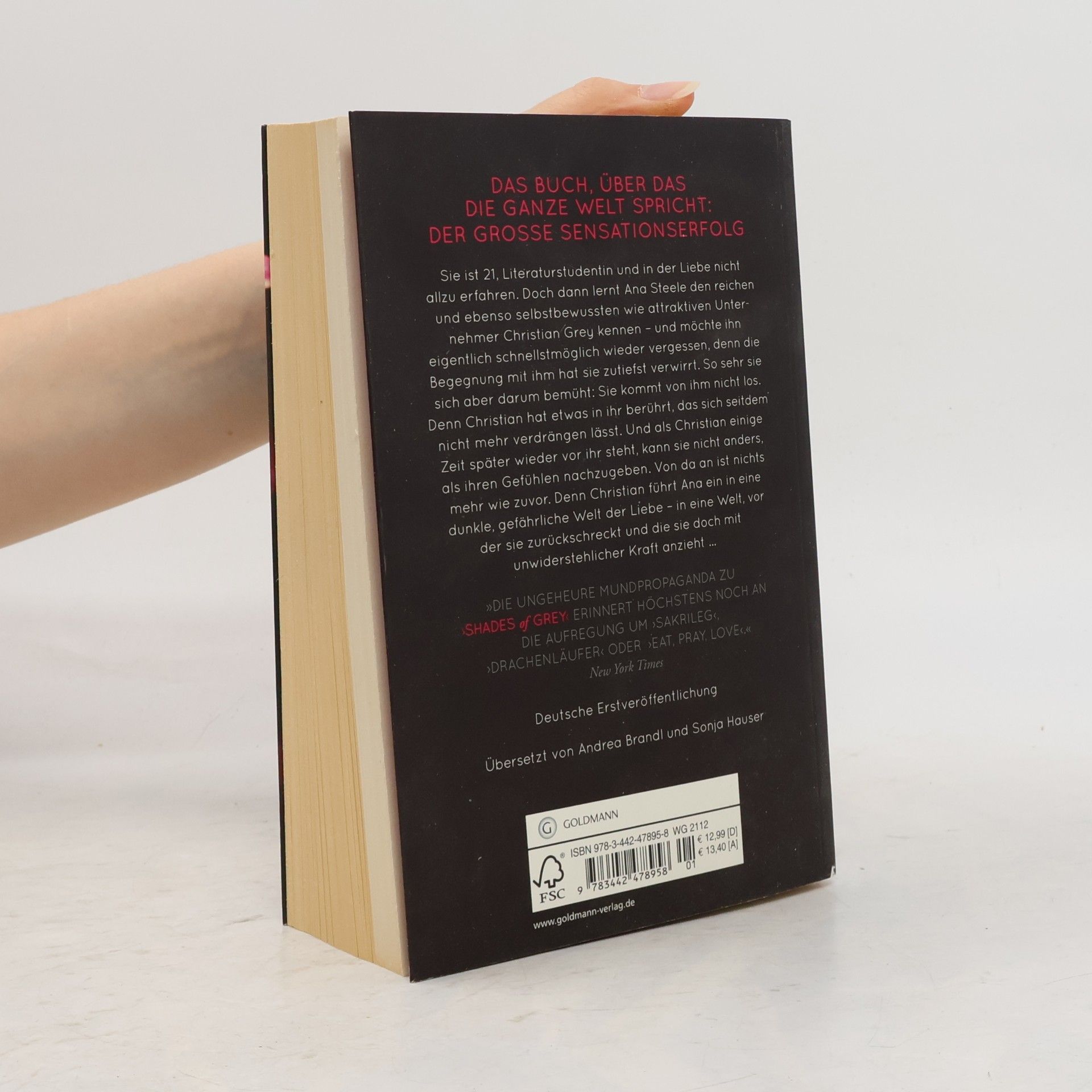 E. L. James Shades of Grey. Geheimes Verlangen