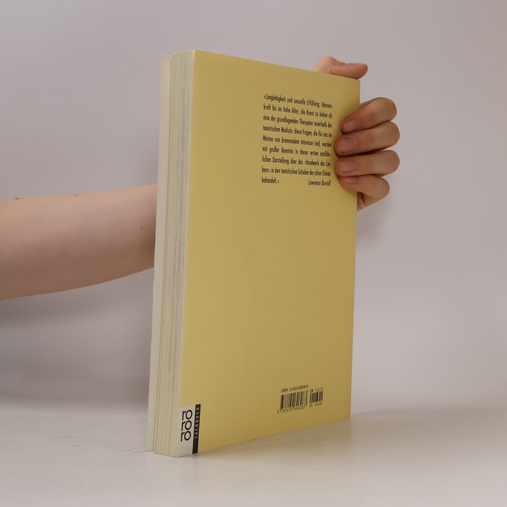 Jolan Chang Das Tao der Liebe : Unterweisungen in altchinesischer Liebeskunst