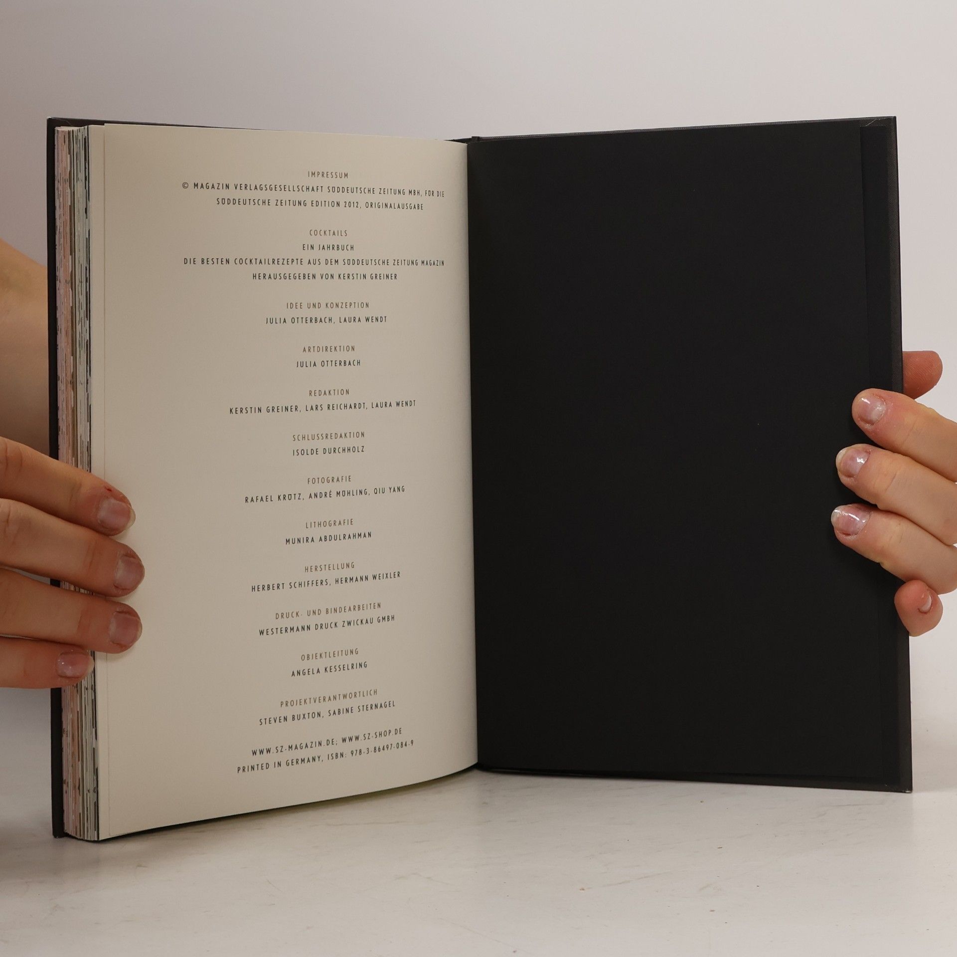 Collectif d'auteurs Cocktails. Ein Jahrbuch