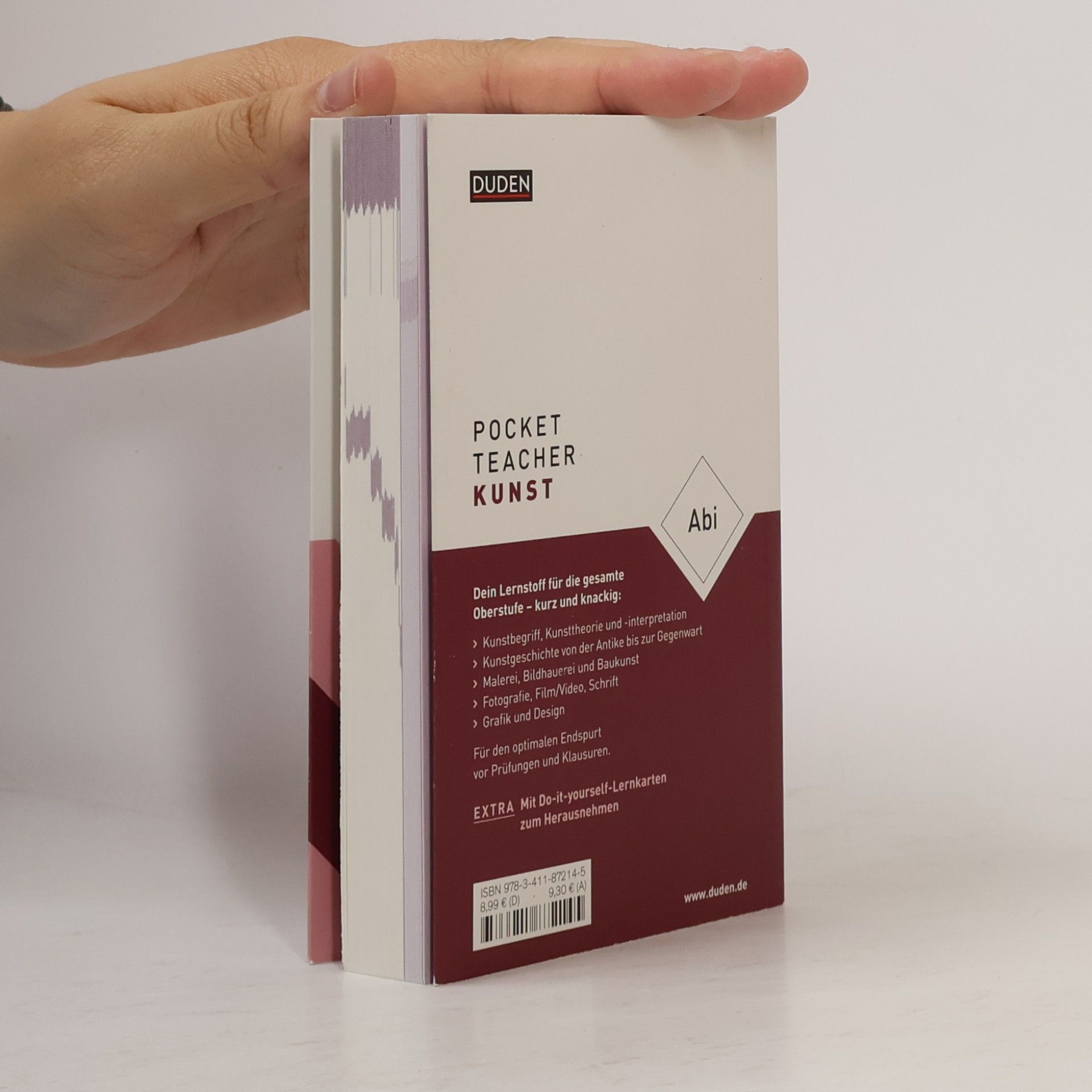 Stella Hartstack Duden, Pocket Teacher Kunst - Abi
