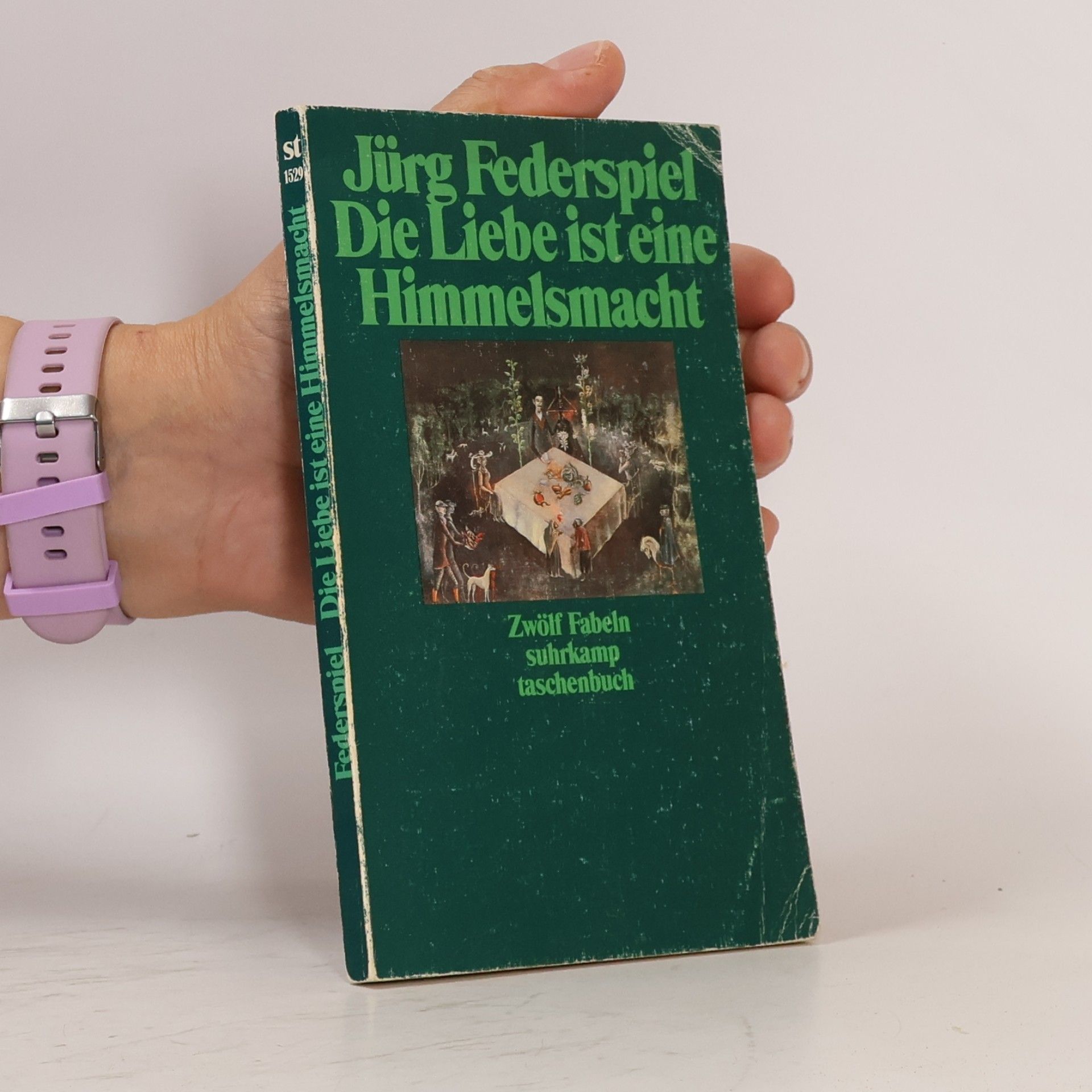Jürg Federspiel Suhrkamp Taschenbuch - 1529: Die Liebe ist eine Himmelsmacht. Zwölf Fabeln.