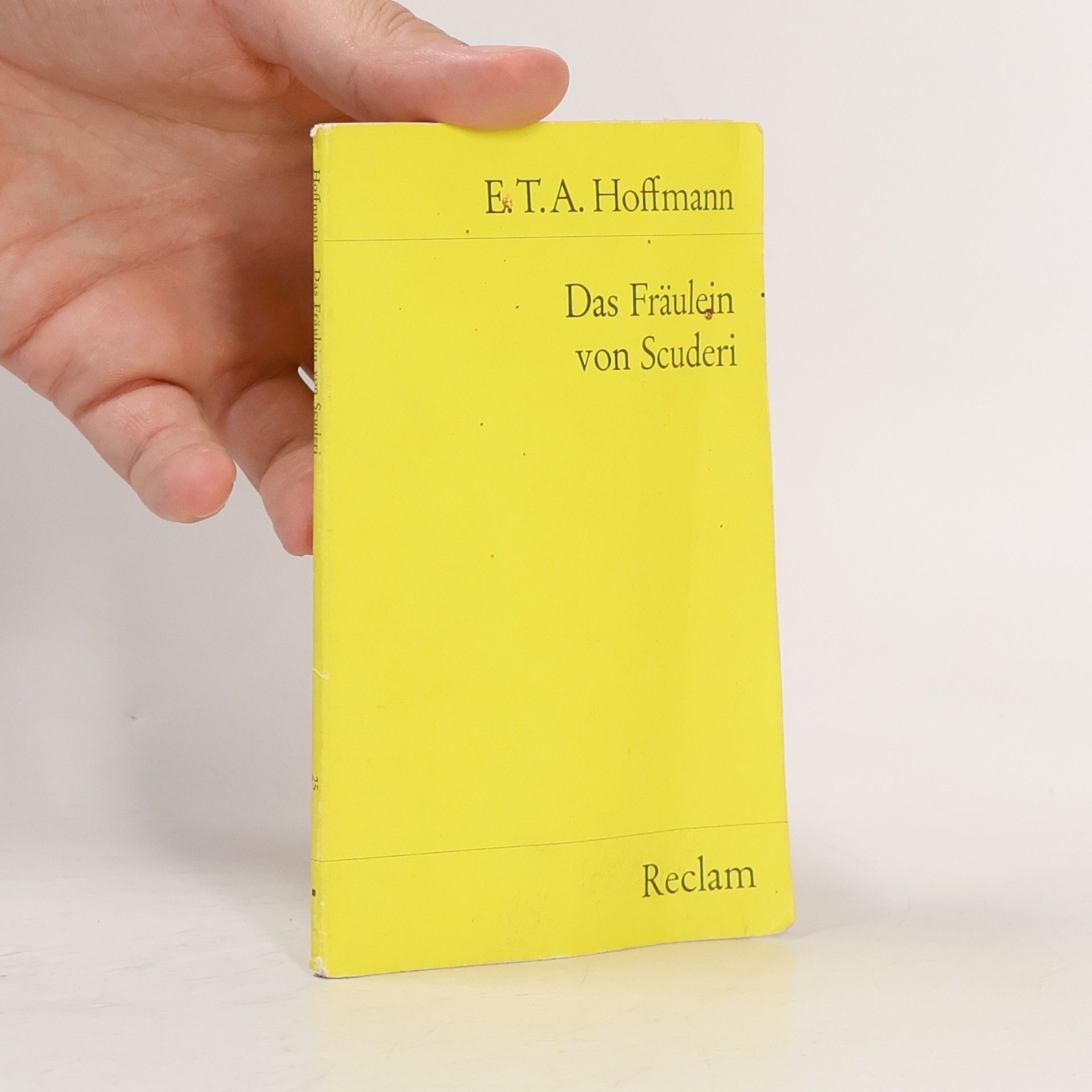 E. T. A. Hoffmann Das Fräulein von Scuderi