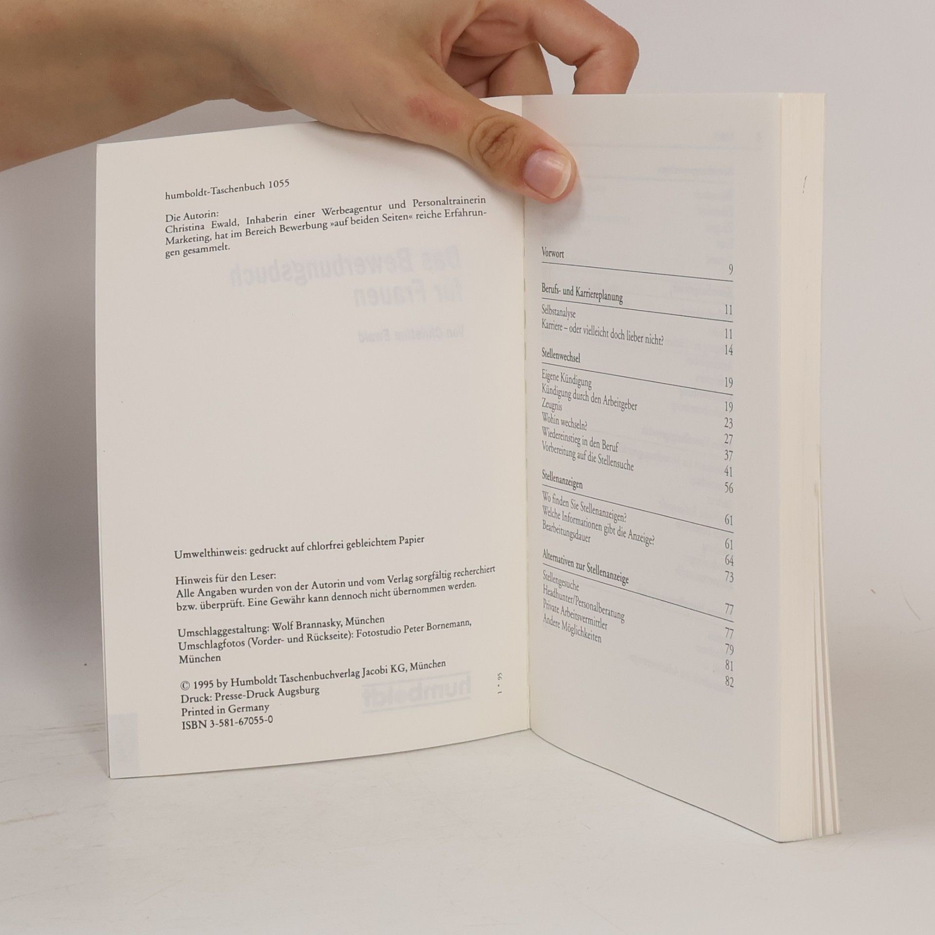 Christina Ewald Das Bewerbungsbuch für Frauen