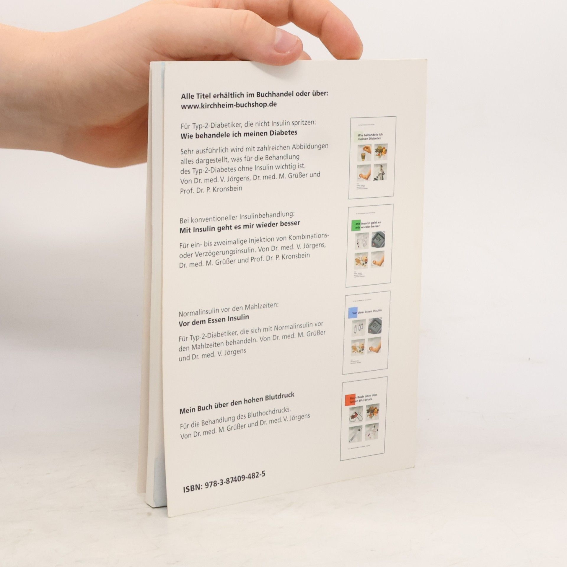 Viktor Jörgens Mein Buch über den Diabetes mellitus