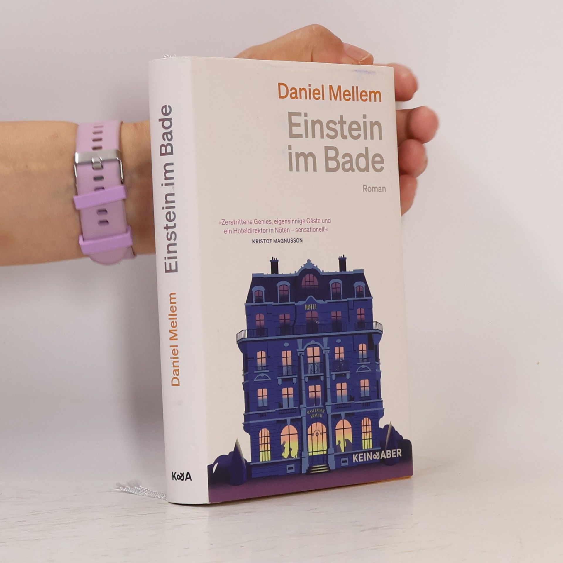 Daniel Mellem Einstein im Bade