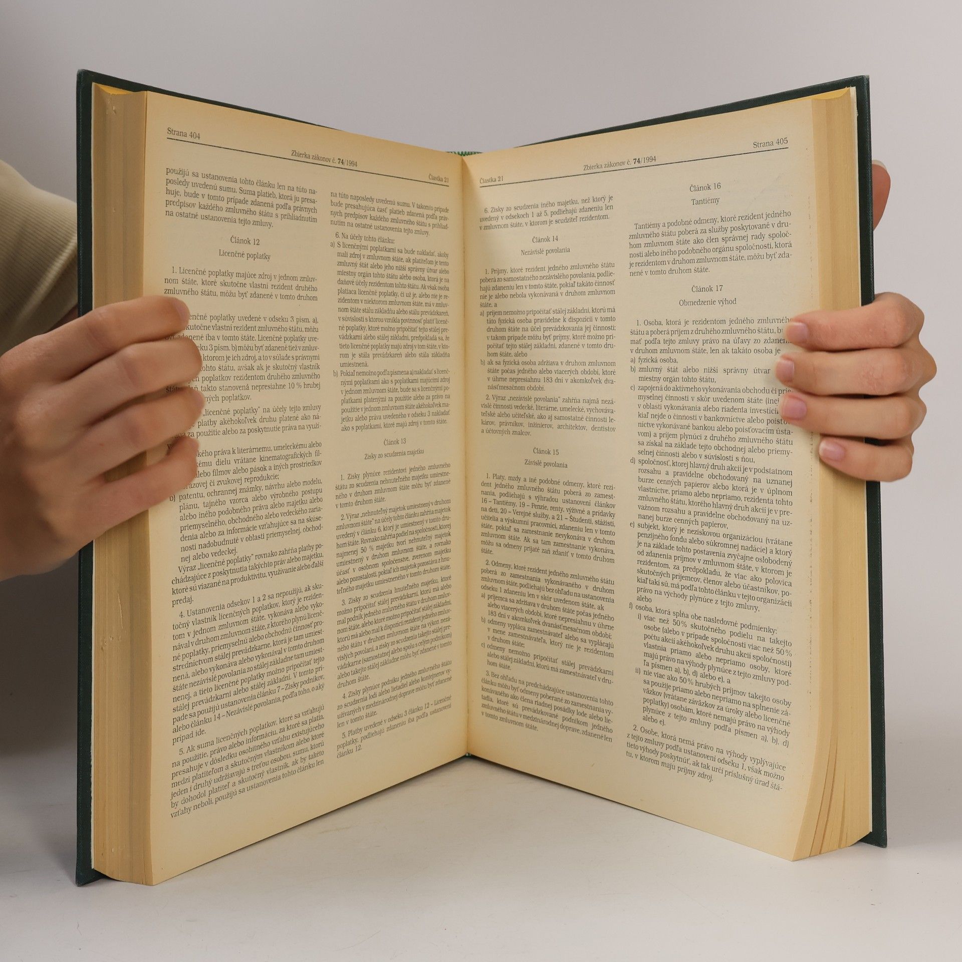Collectif d'auteurs Zbierka zákonov 1994 I.