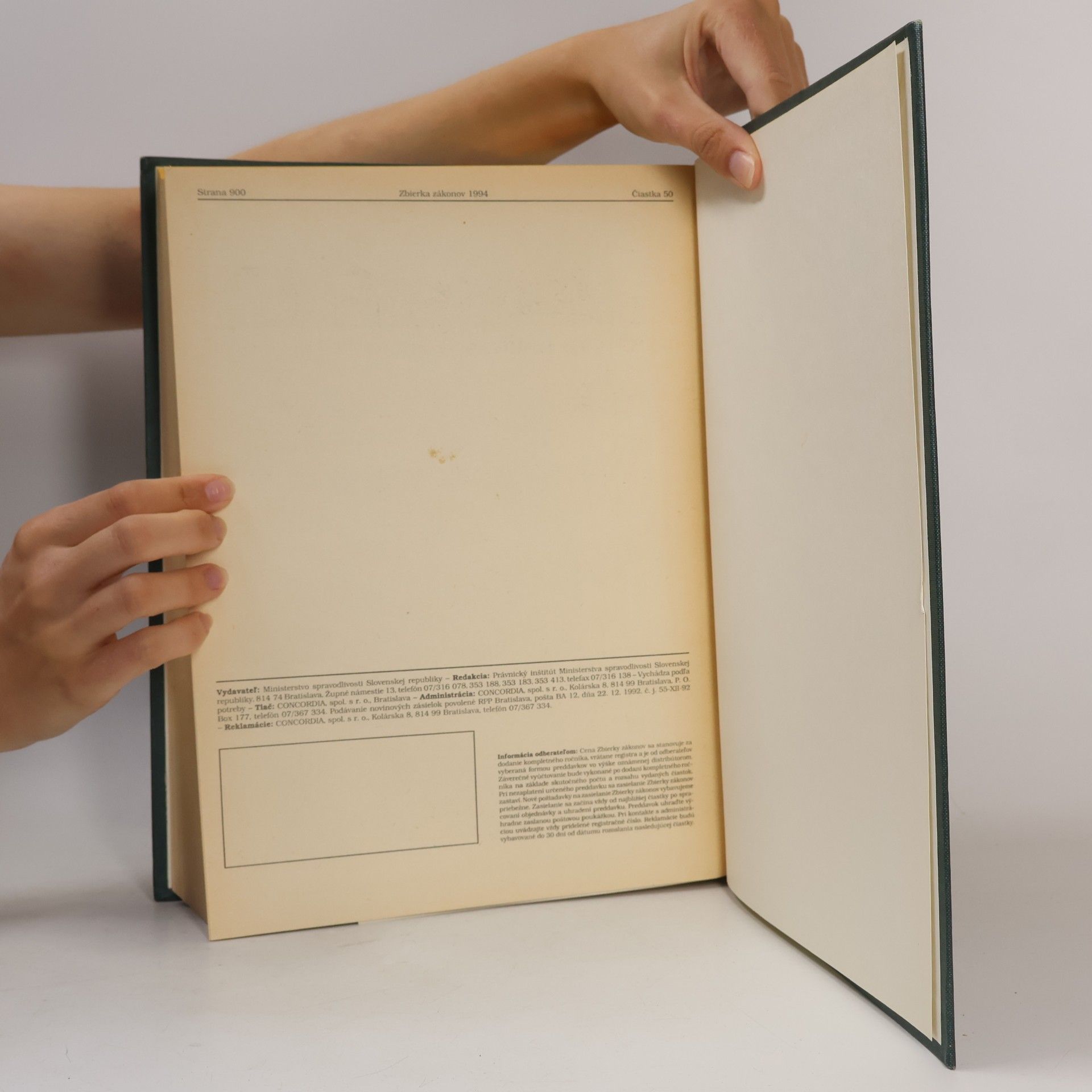 Collectif d'auteurs Zbierka zákonov 1994 I.