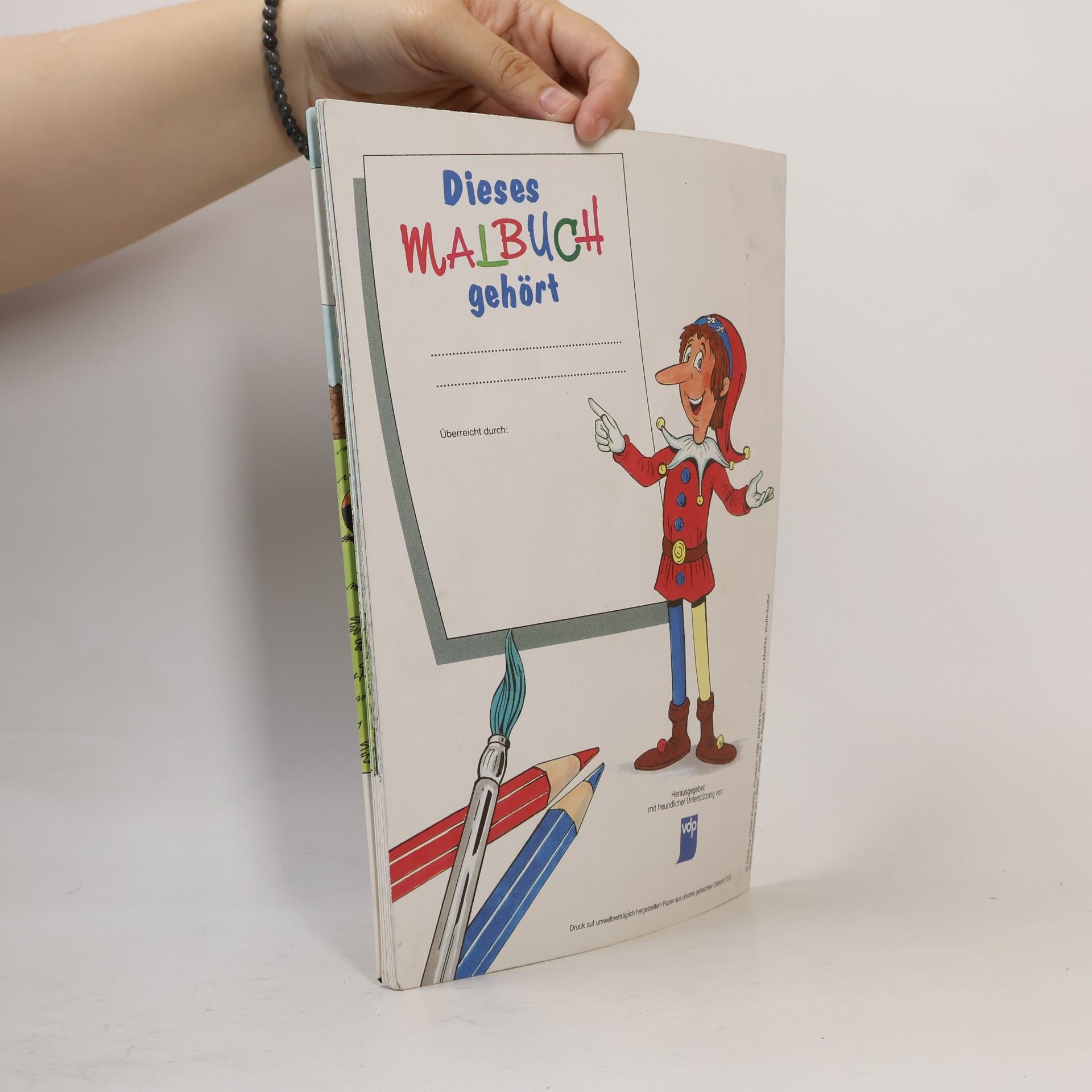 Autorenkollektiv Malbuch. Kaspers Umweltschule Papier