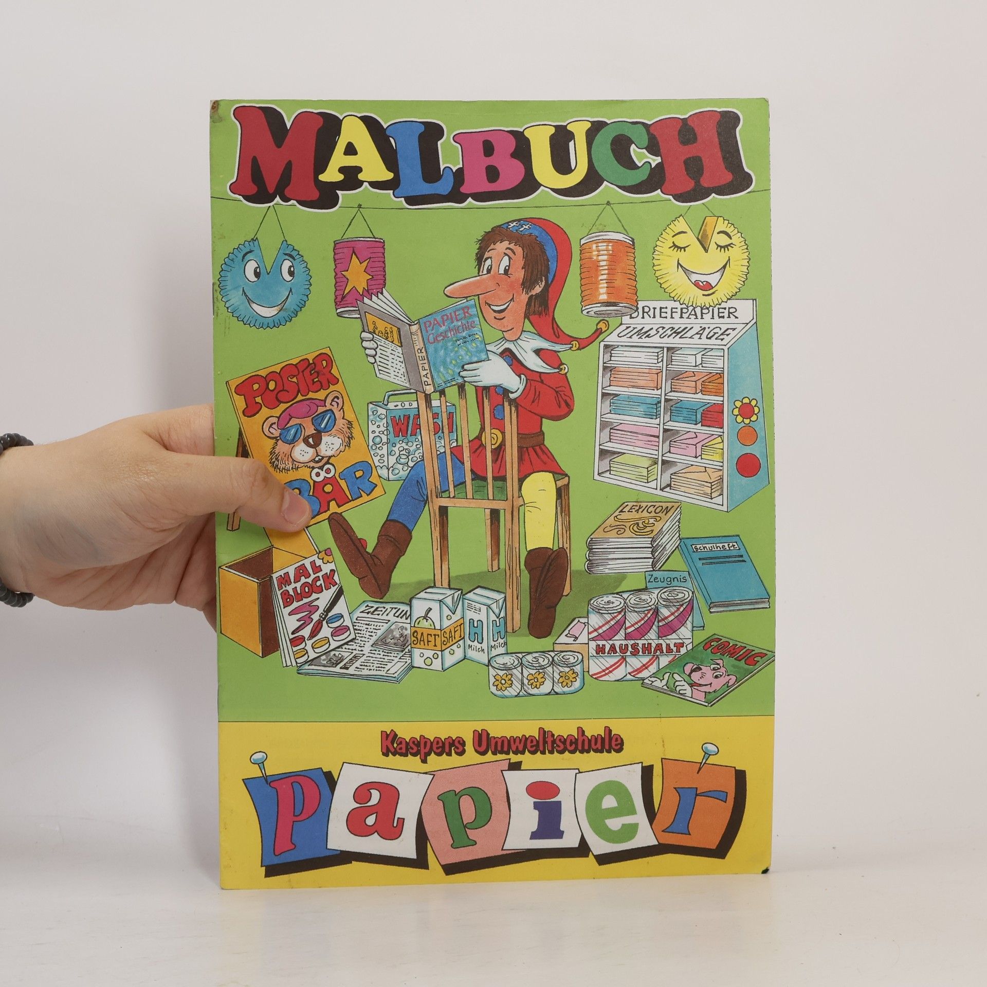 Autorenkollektiv Malbuch. Kaspers Umweltschule Papier