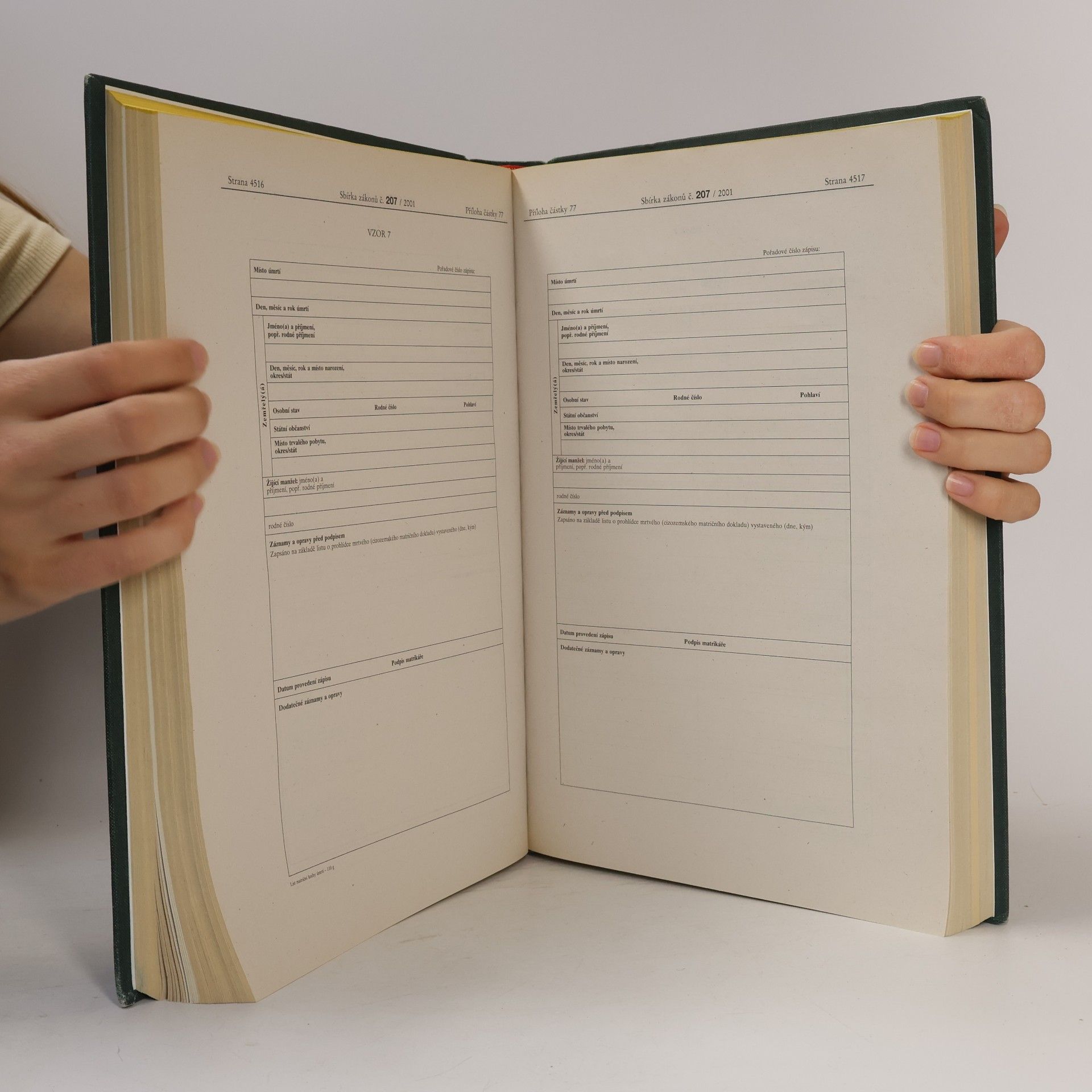 Various authors Sbírka zákonů ČR 2001 V.