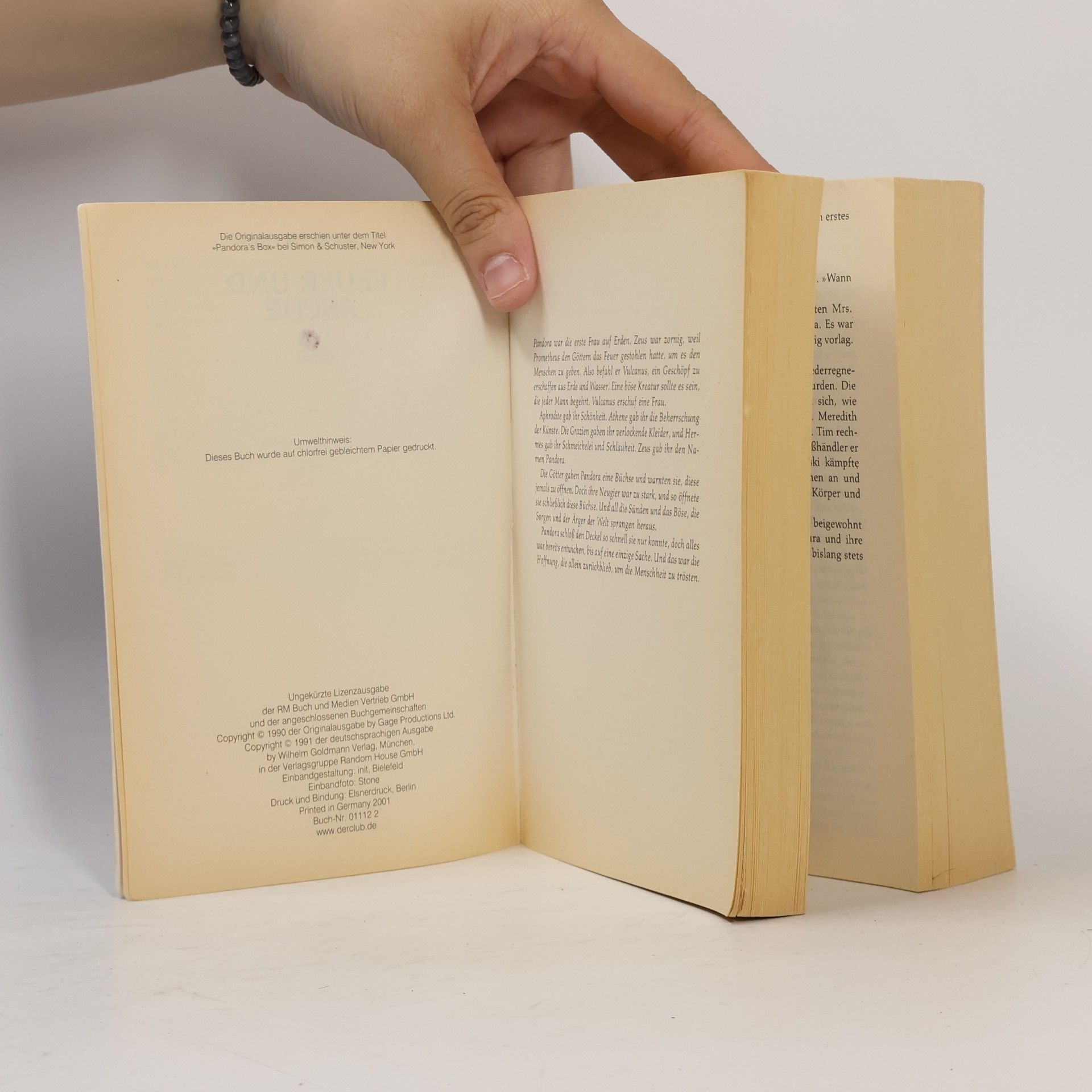 Elizabeth Gage Feuer und Asche
