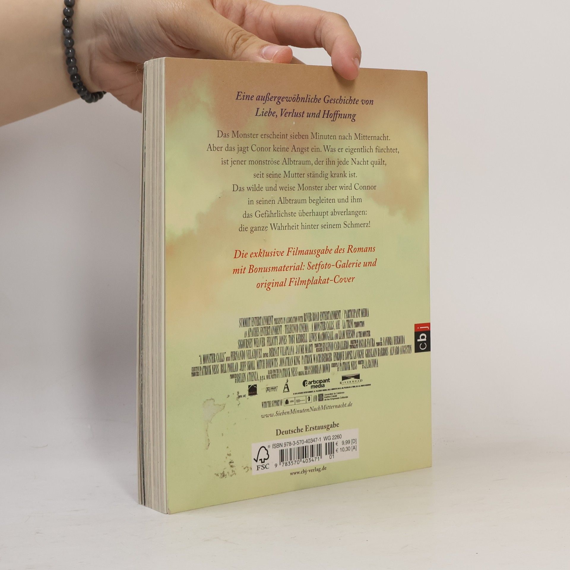 Patrick Ness Sieben Minuten nach Mitternacht