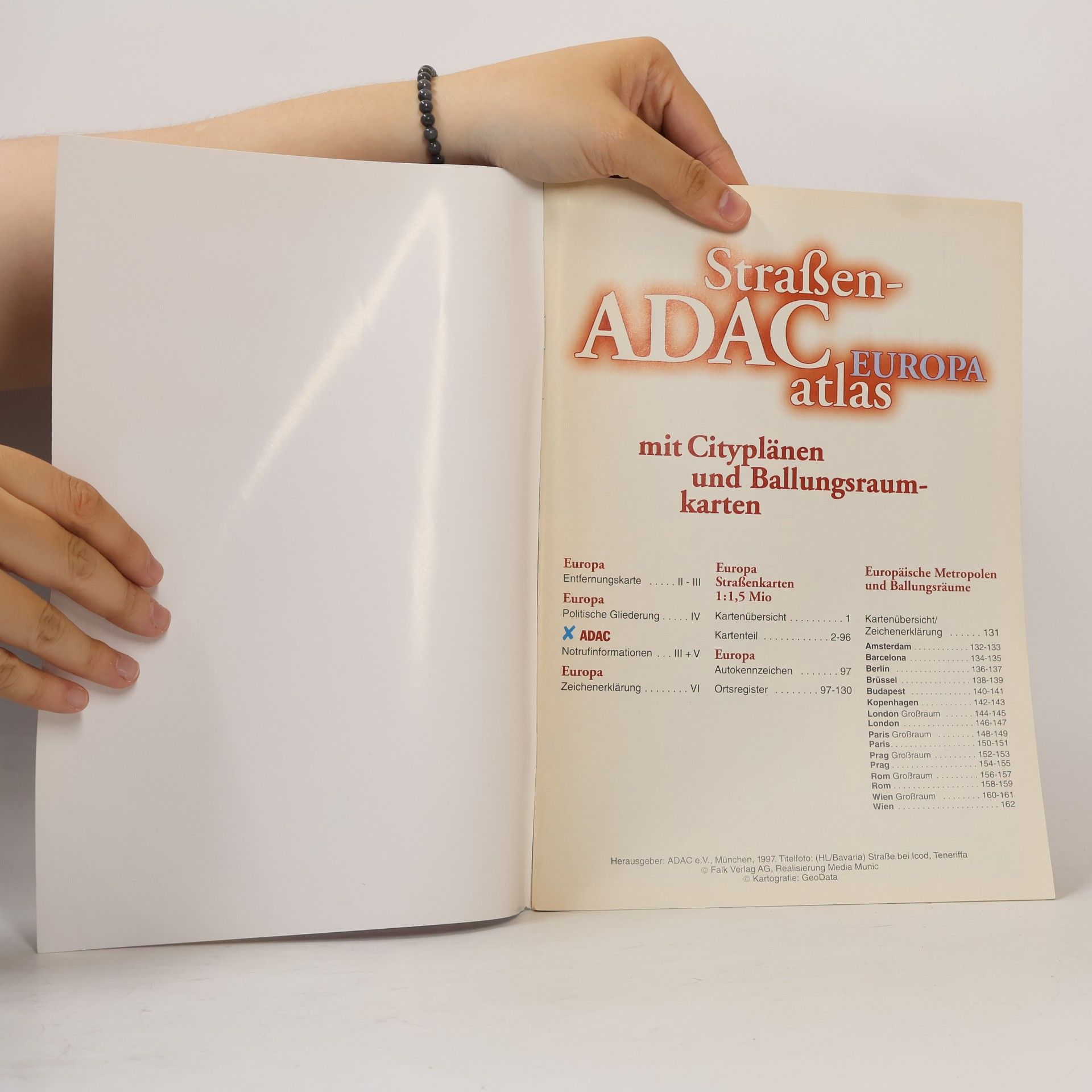Various authors Straßes-ADAC Europaatlas