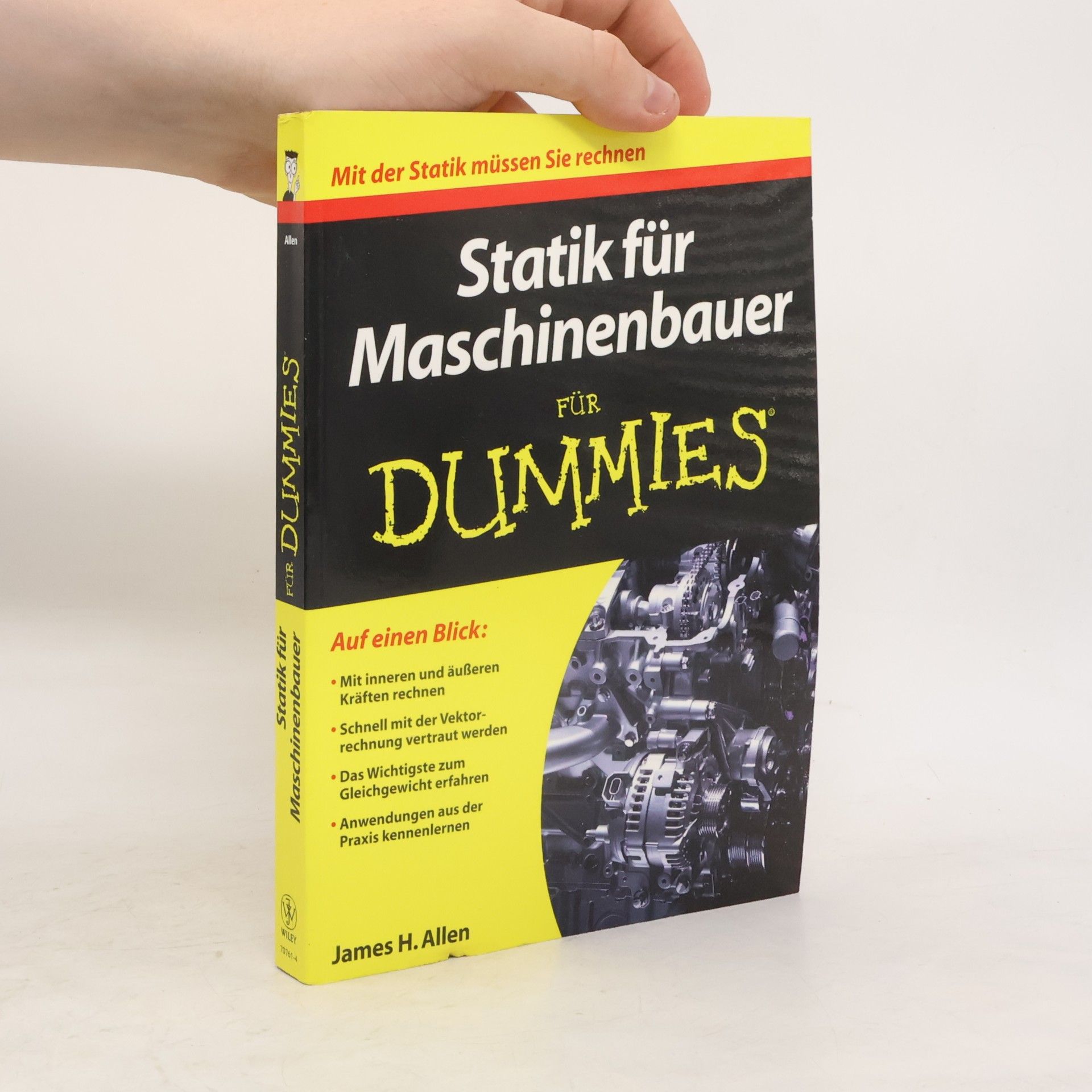 James H. Allen Statik für Maschinenbauer für Dummies