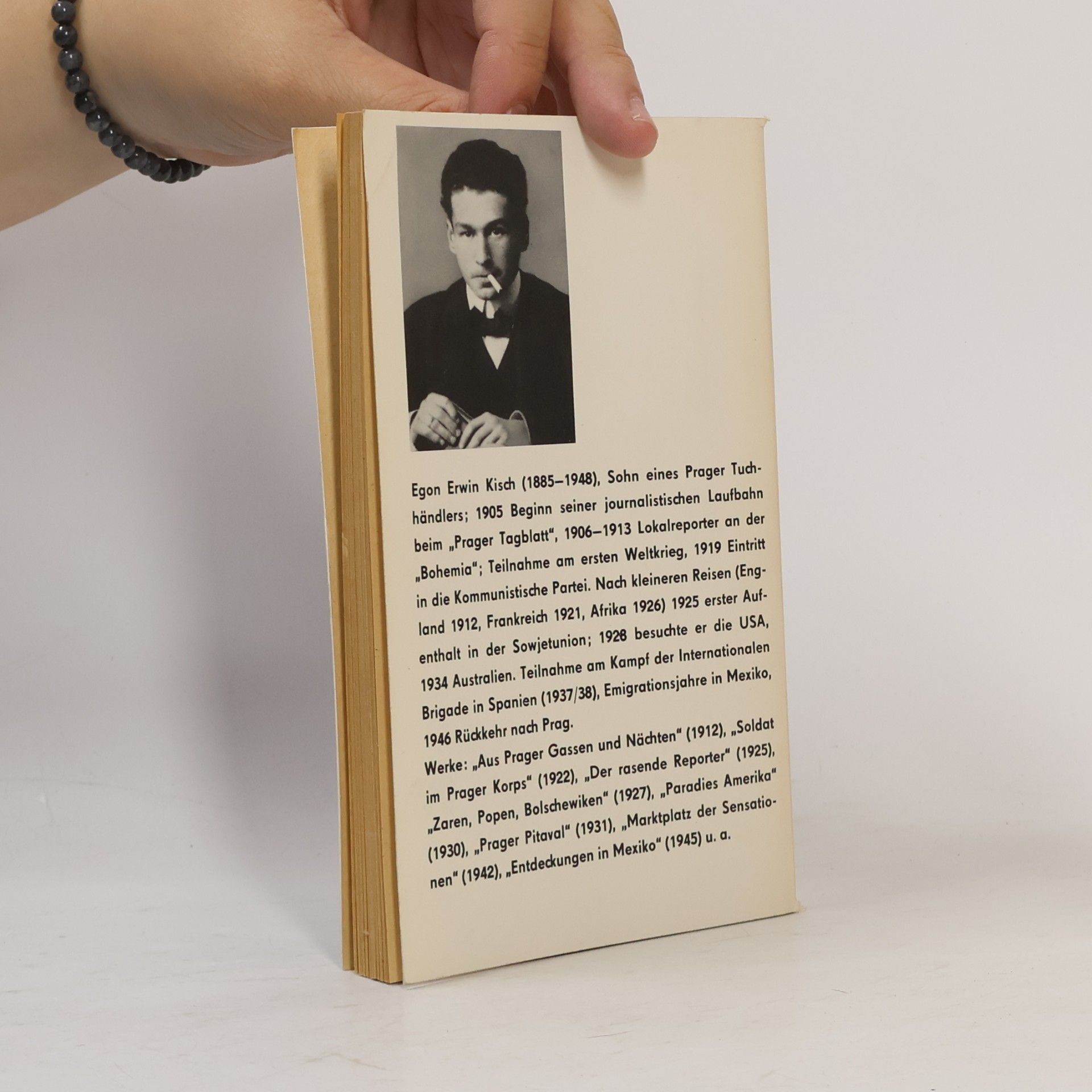 Egon Erwin Kisch Die Katastrophe