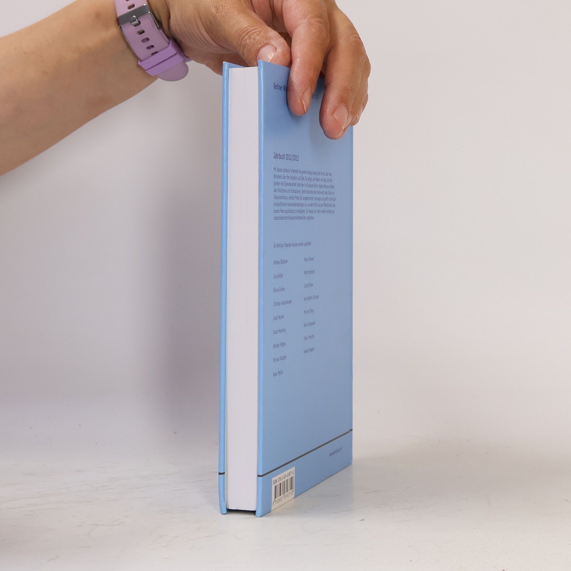 Berliner Wissenschaftliche Jahrbuch 2012/2013