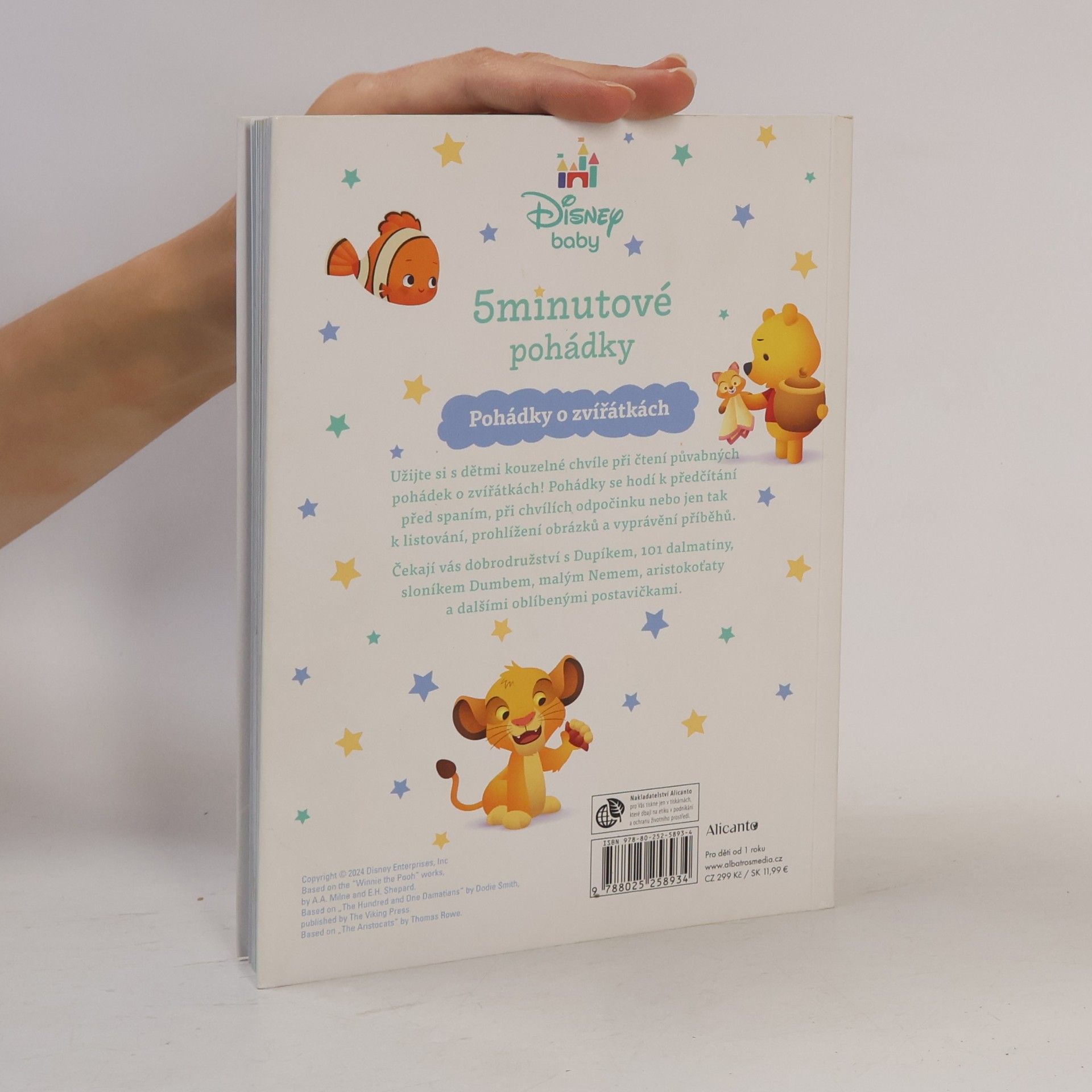 Autorenkollektiv Disney Baby - 5minutové pohádky