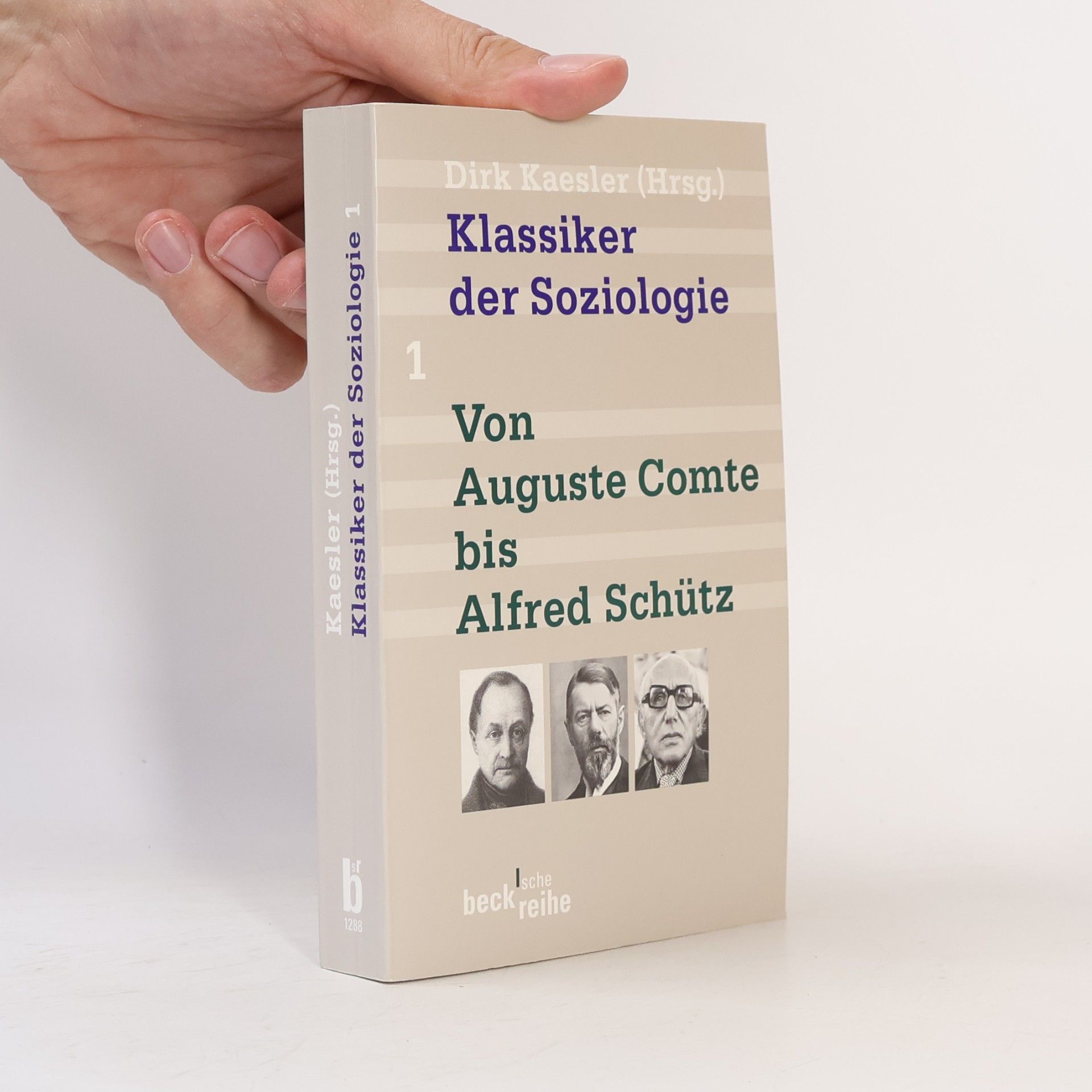 Dirk Käsler Klassiker der Soziologie