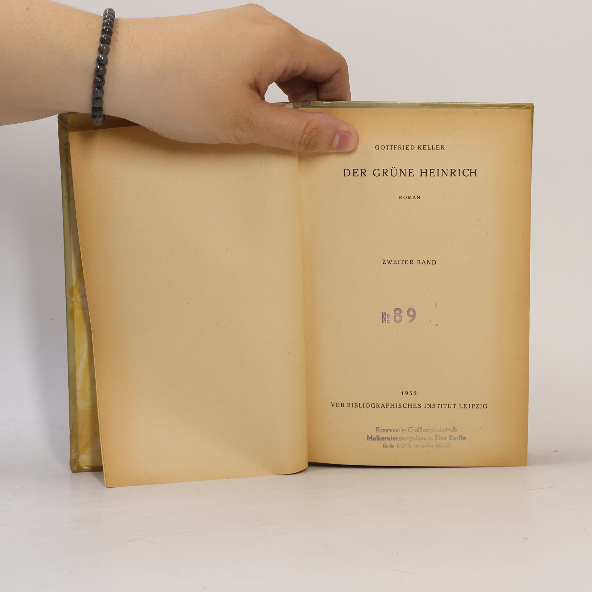 Gottfried Keller Der grüne Heinrich 2