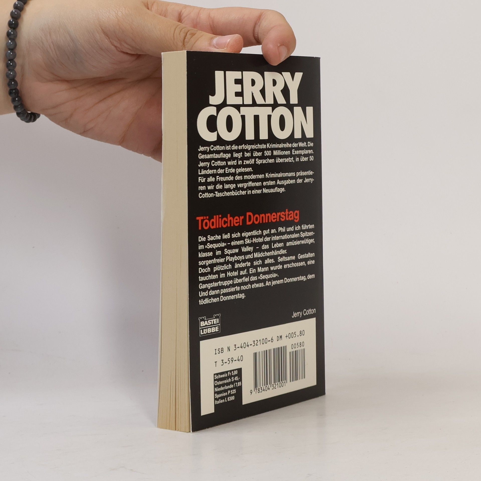 Jerry Cotton Tödlicher Donnerstag