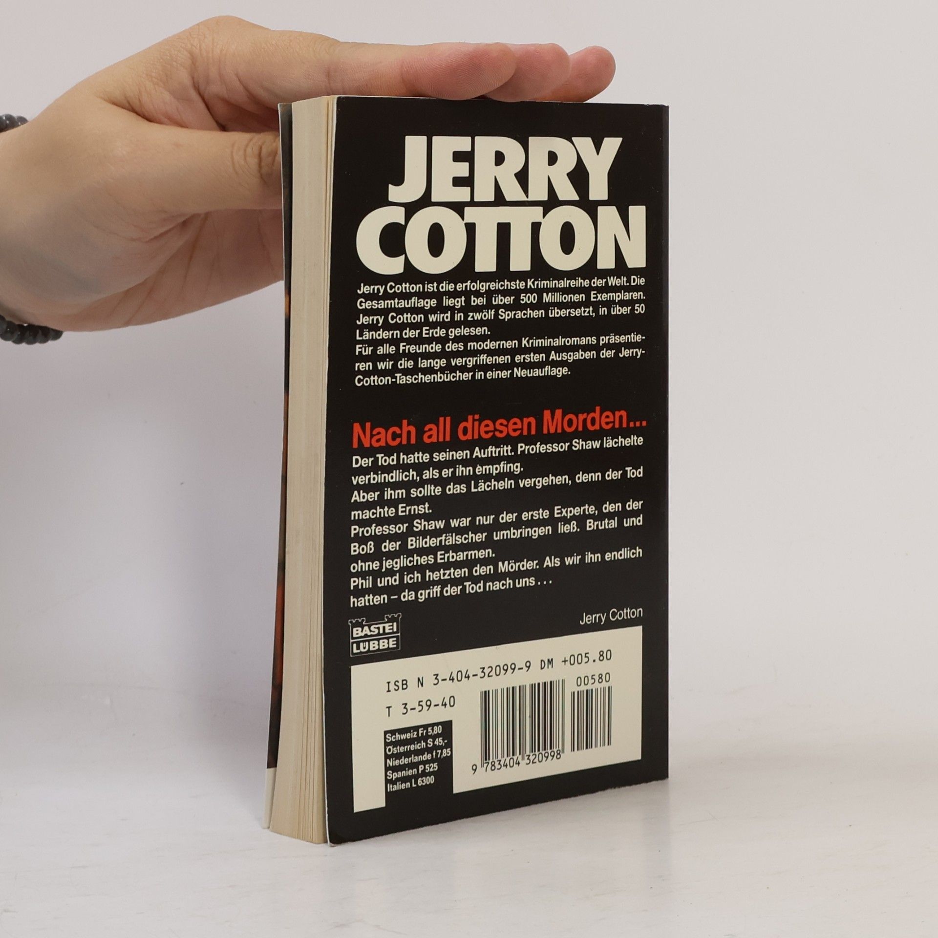 Jerry Cotton Nach all diesen Morden...