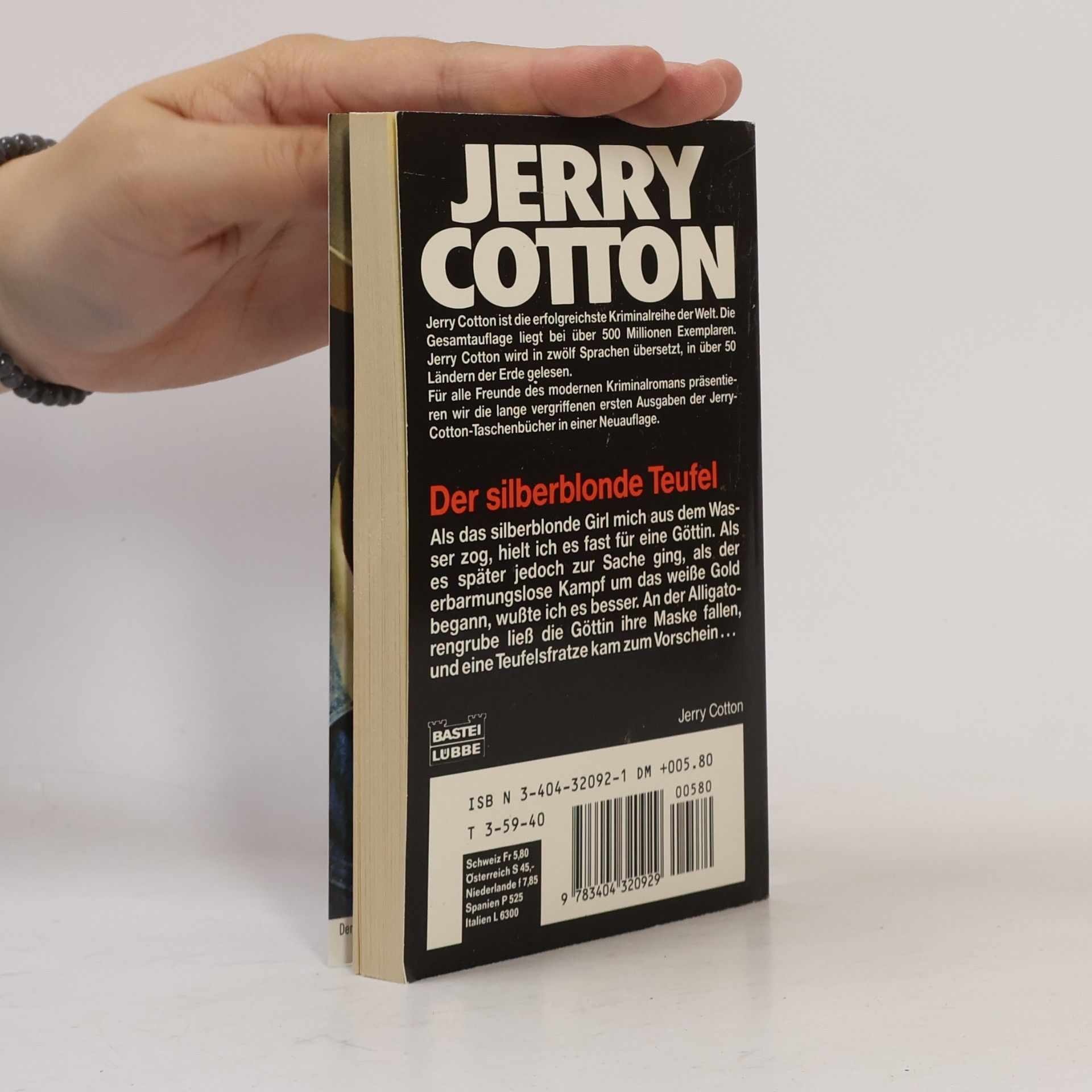 Jerry Cotton Der silberblonde Teufel