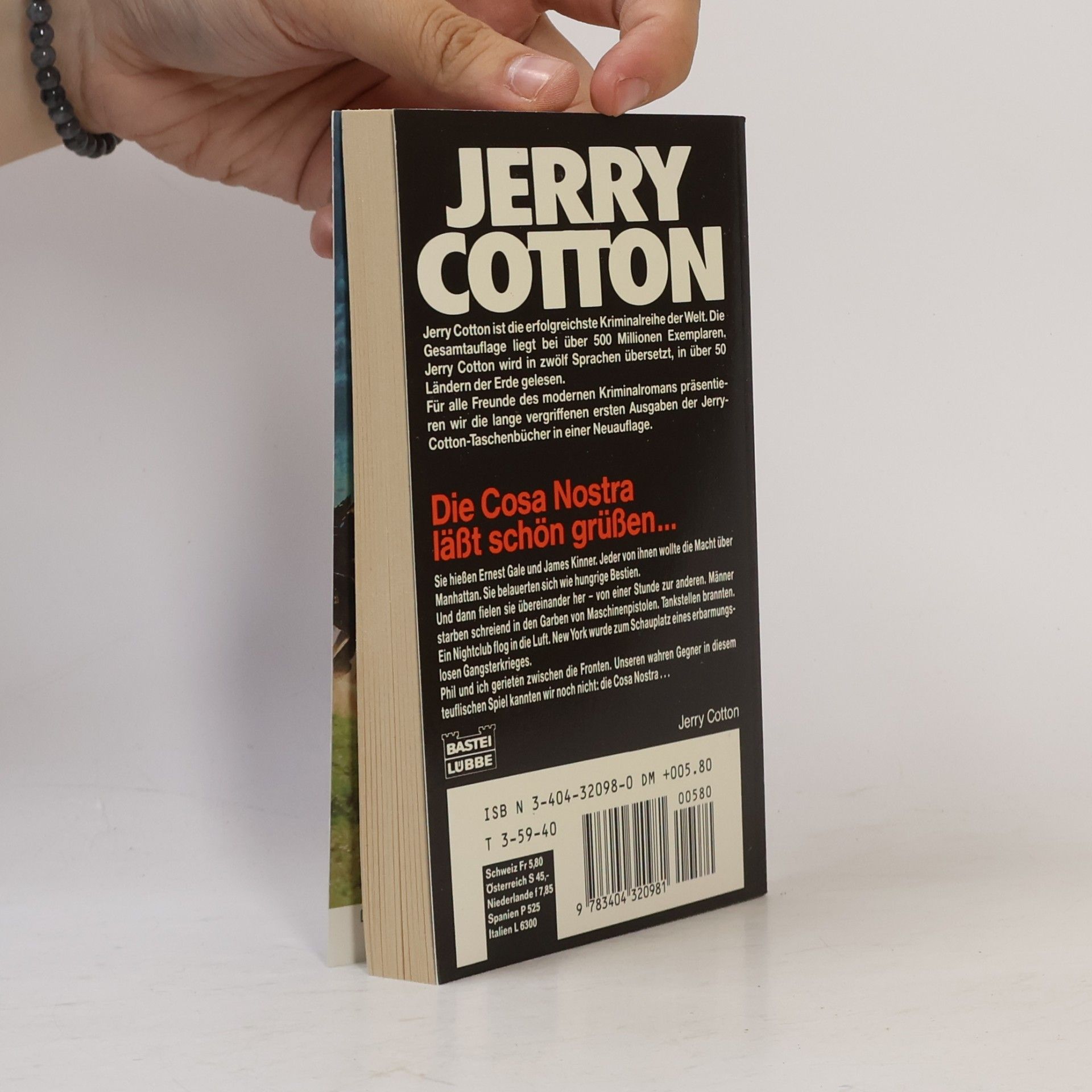 Jerry Cotton Die Cosa Nostra lässt schön grüssen...