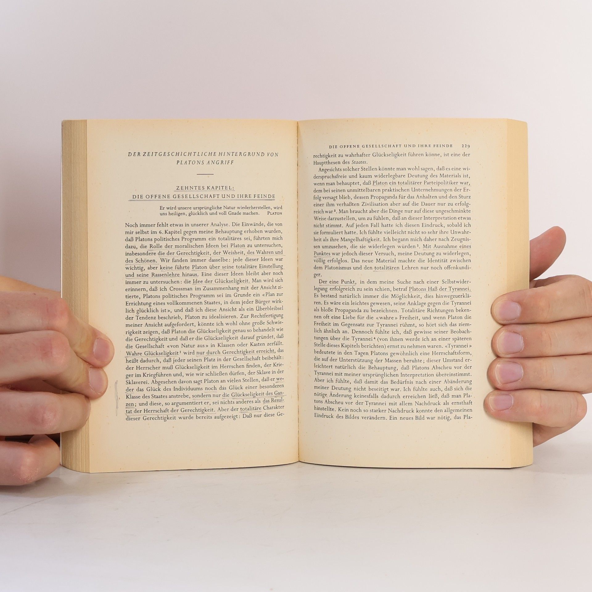 Karl R. Popper Die offene Gesellschaft und ihre Feinde 1