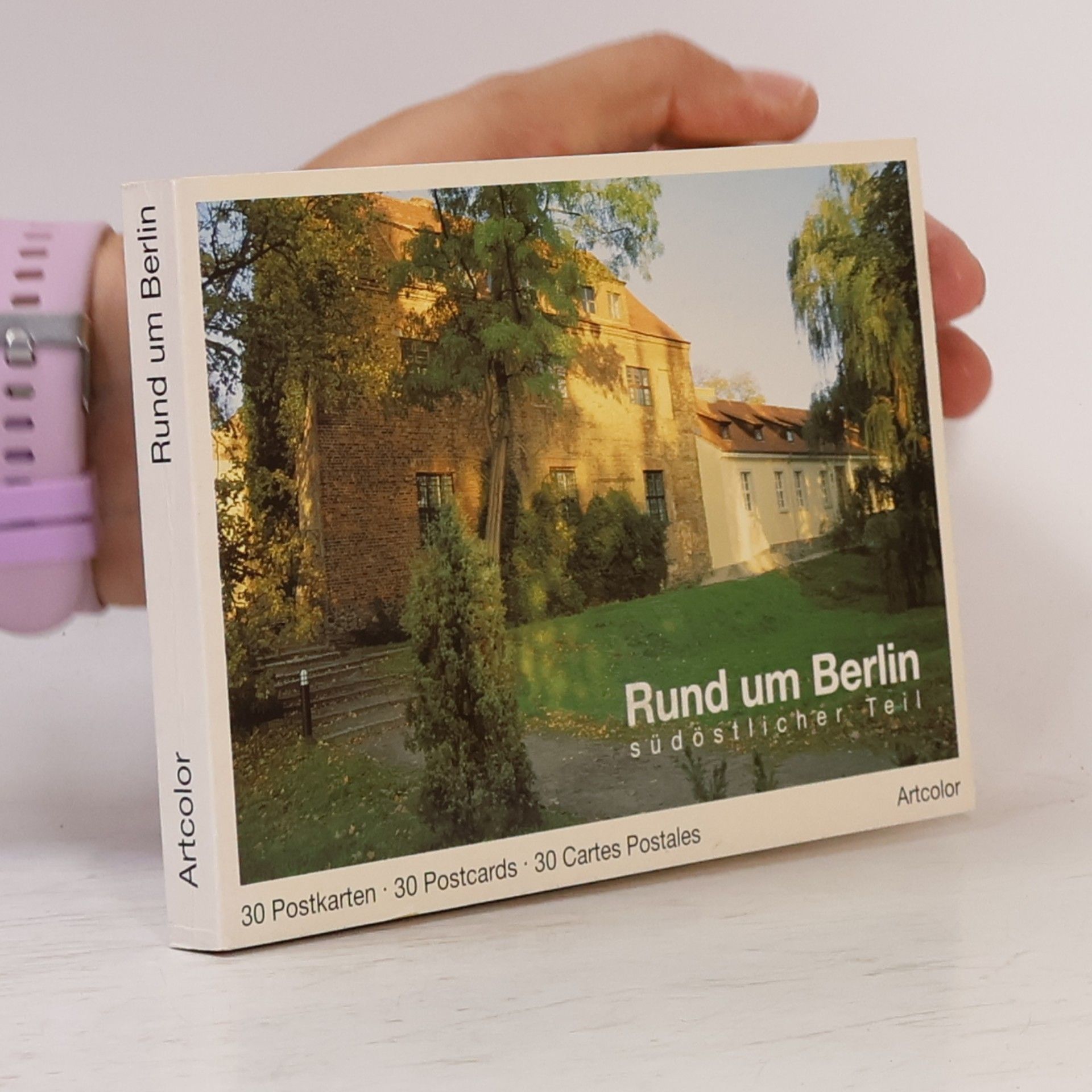 Various authors Postkartenbuch"Rund um Berlin" 30 farbige Postkarten