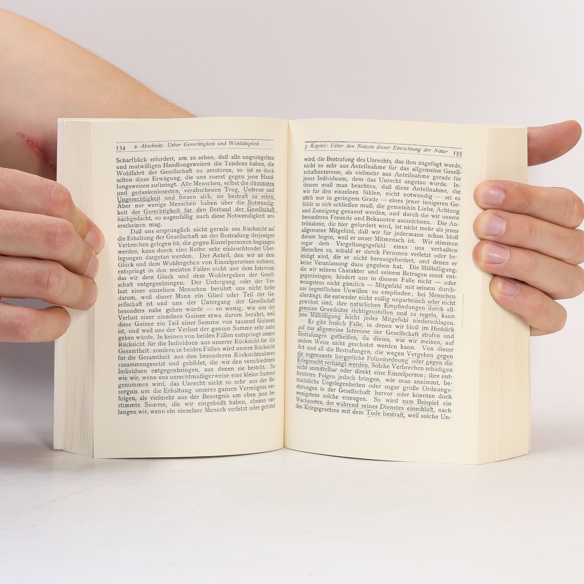 Adam Smith Theorie der ethischen Gefühle