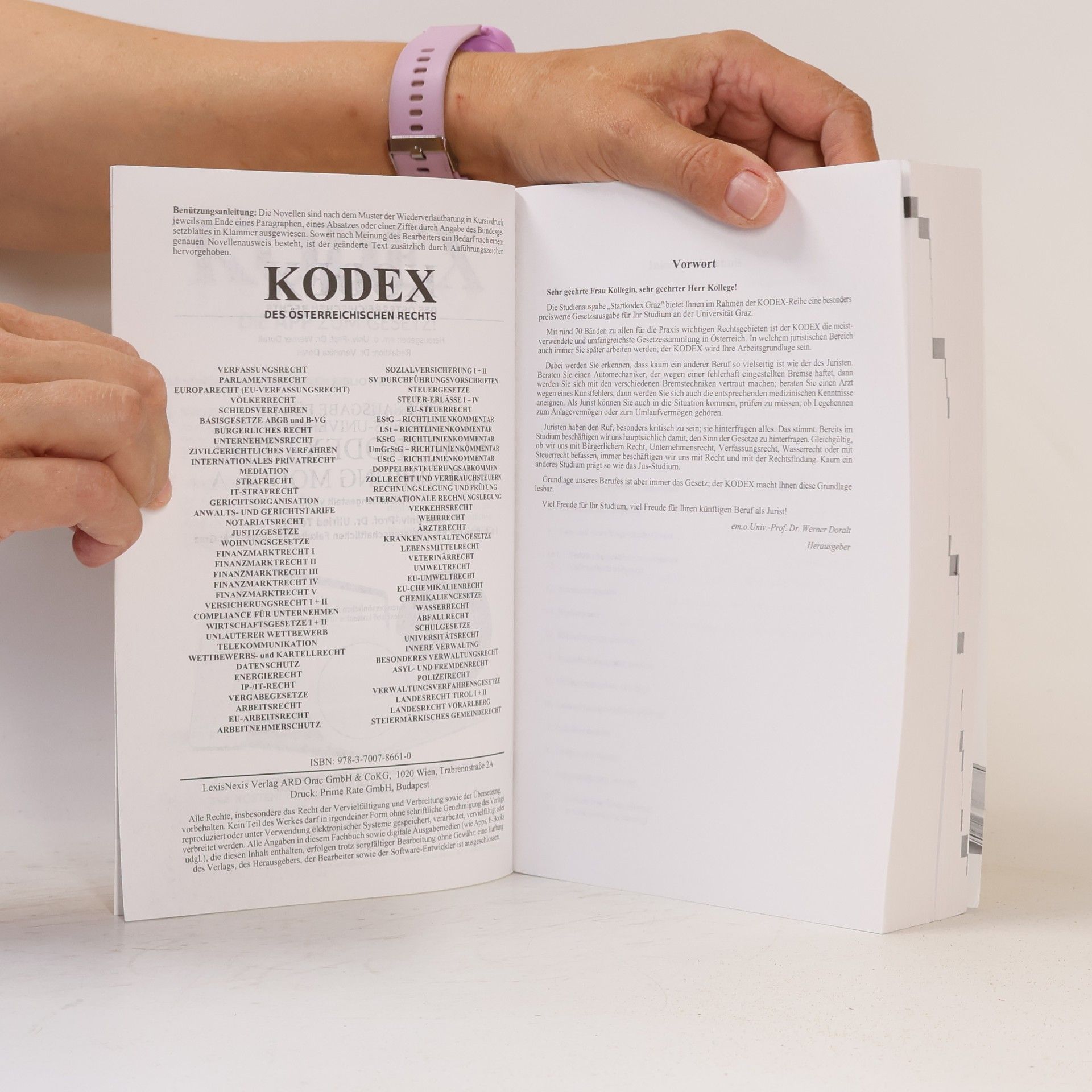 Werner Doralt Kodex Startkodex Graz 2024/25 - inkl. App: Studienausgabe für die Uni Graz - Einführung Modul A 2024/25 - 6. Auflage - Stand 1.9.2024