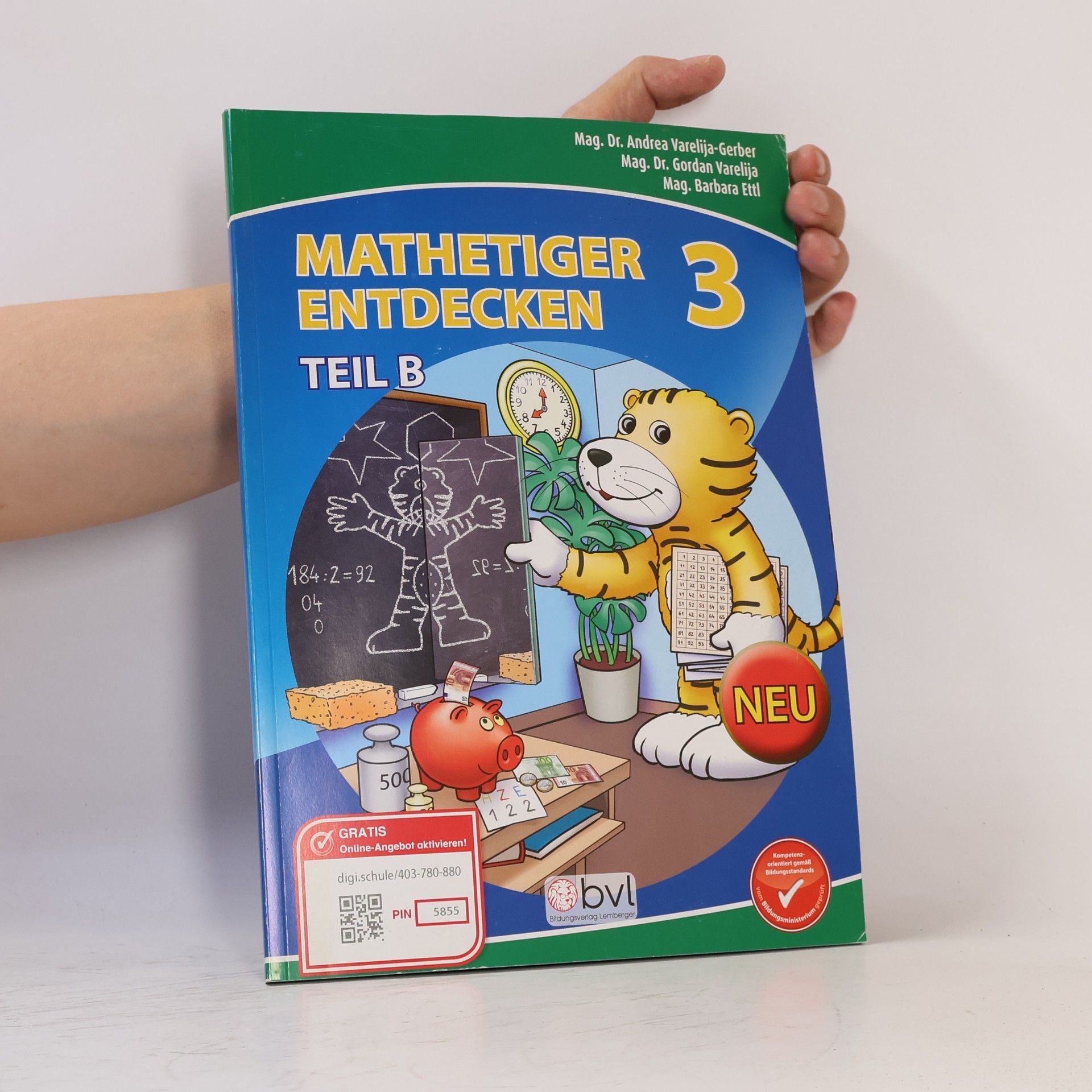 Kolektiv autorů Mathetiger Entdecken 3. Teil A