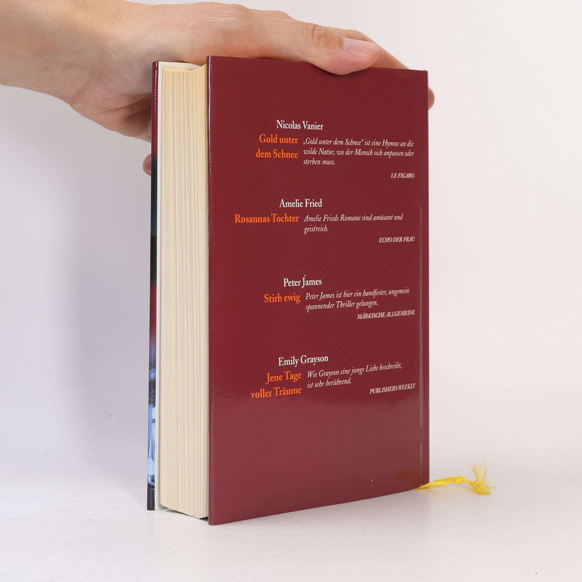 kolektiv Reader's Digest Auswahlbücher. Gold unter Schnee. Rosannas Tochter. Stirb Ewig. Jenetage voller Träume