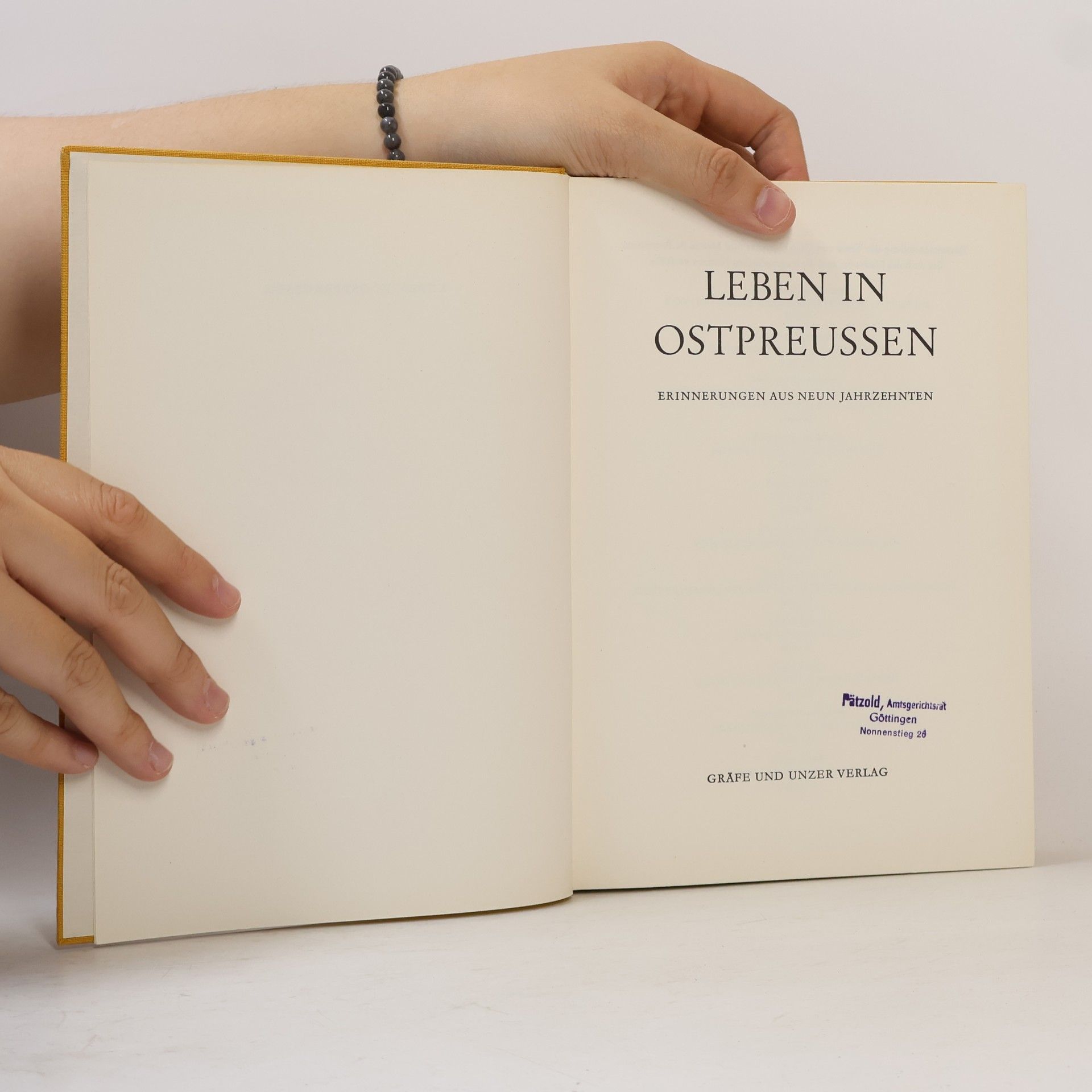 Autorenkollektiv Leben in Ostpreussen
