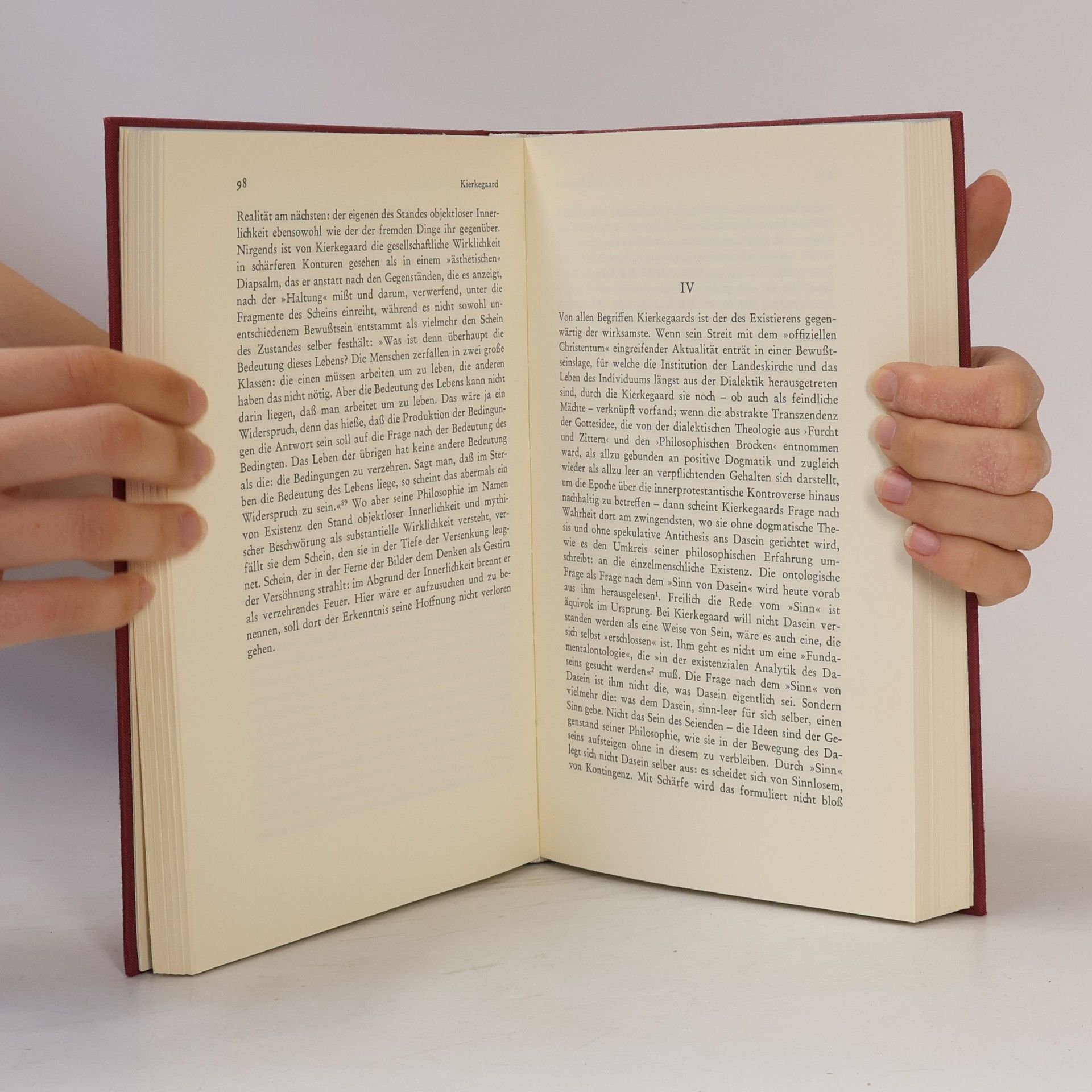 Theodor W. Adorno Schriften 2. Kierkegard