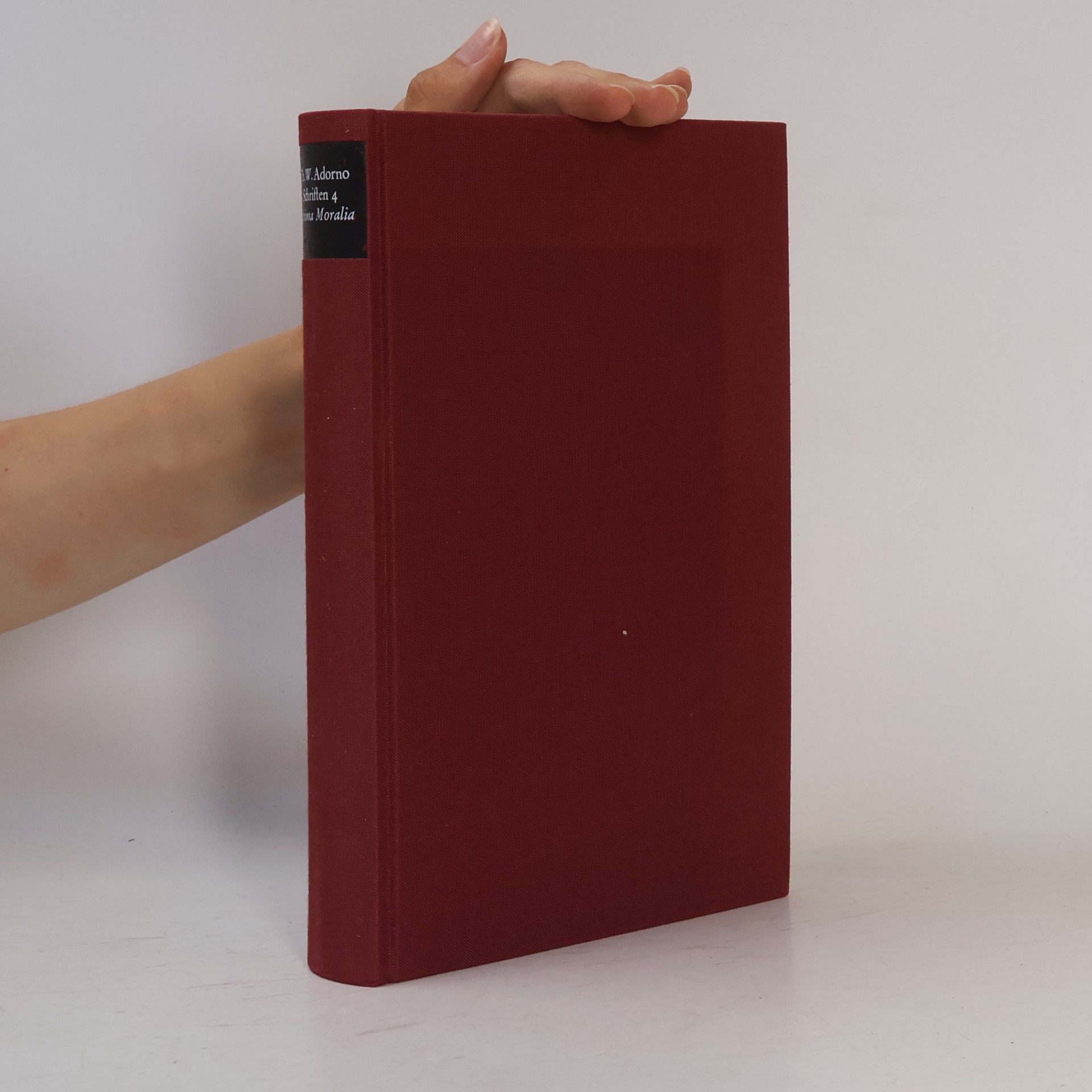 Theodor W. Adorno Schriften 4. Minima Moralia