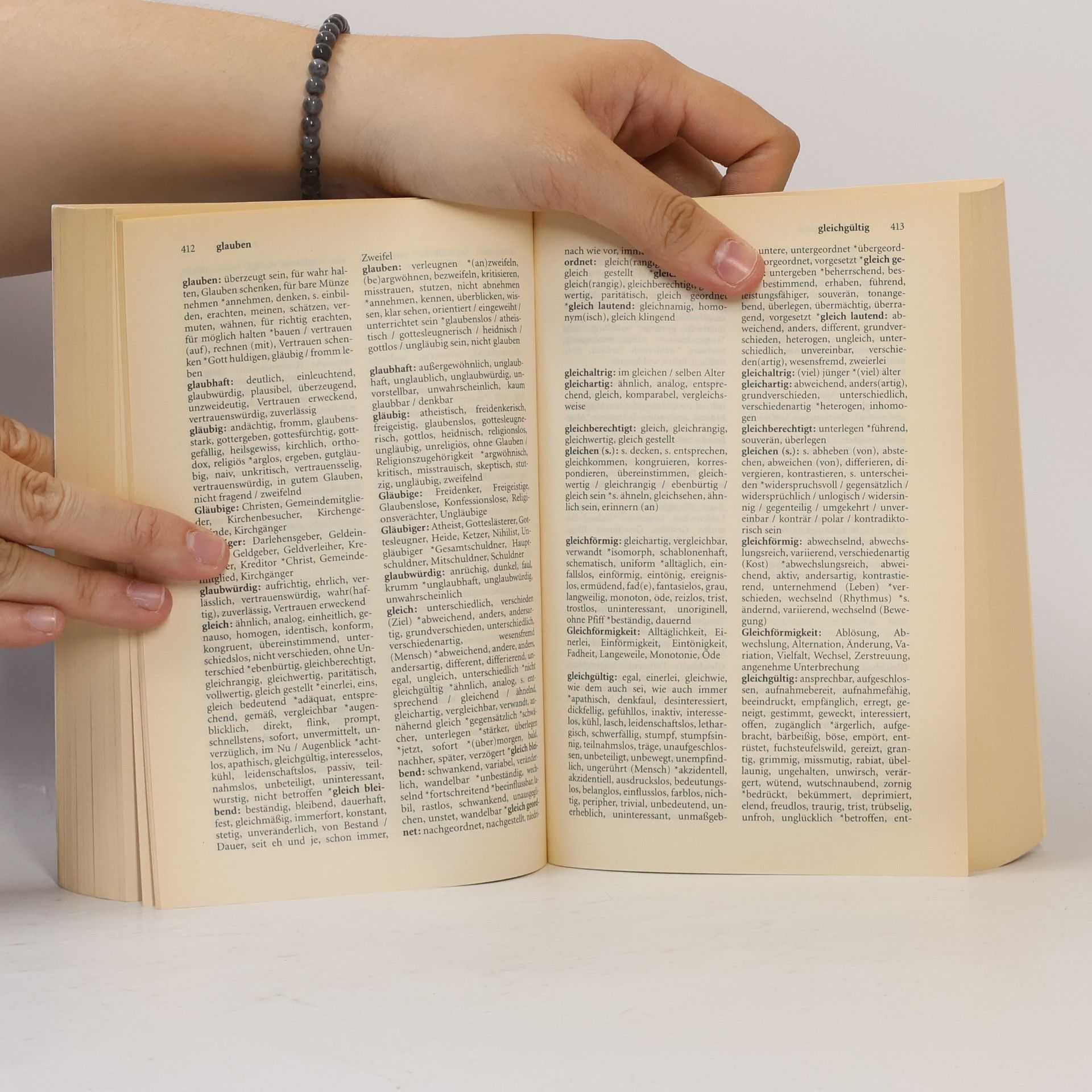 Erich Bulitta Wörterbuch der Synonyme und Antonyme