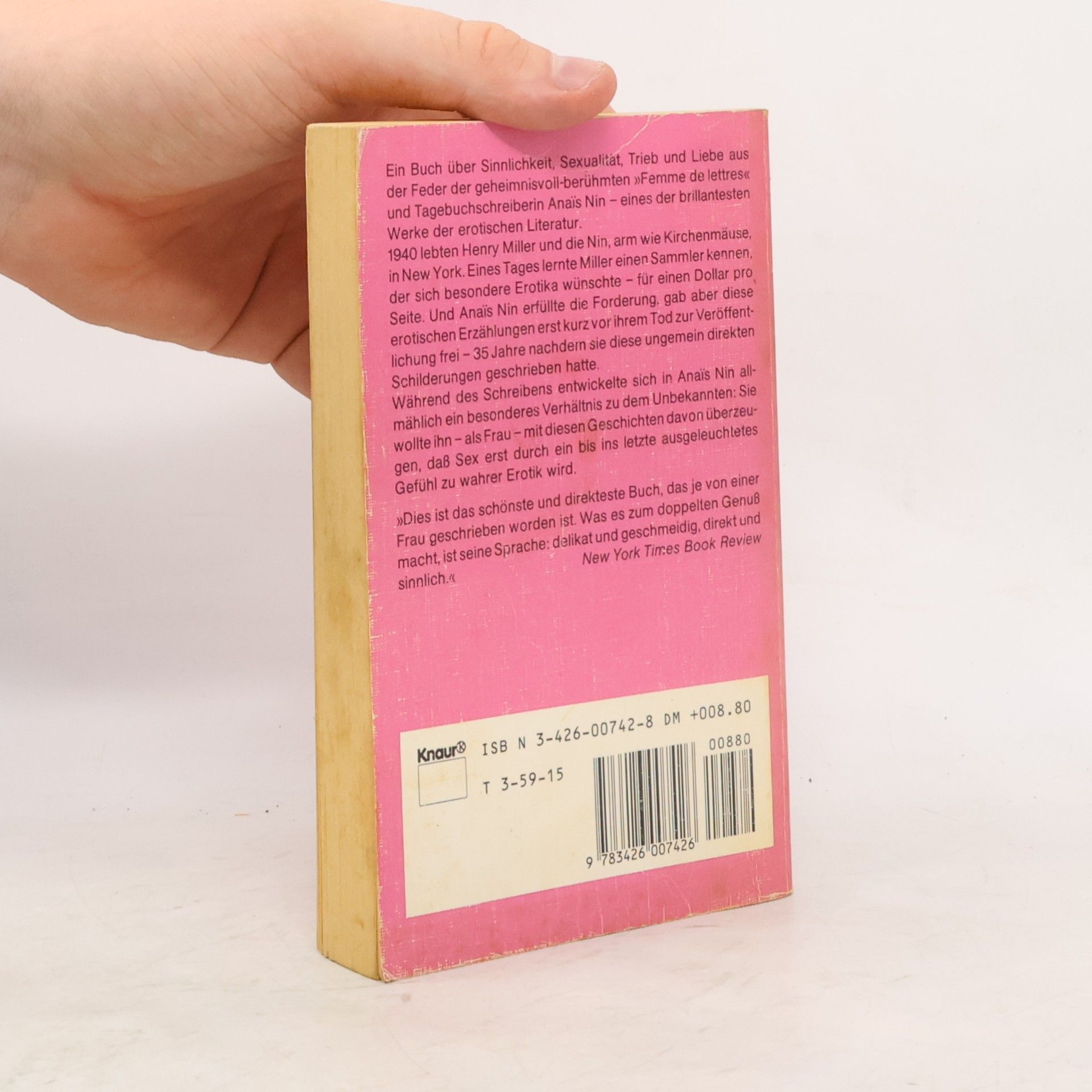 Anaïs Nin Das Delta der Venus