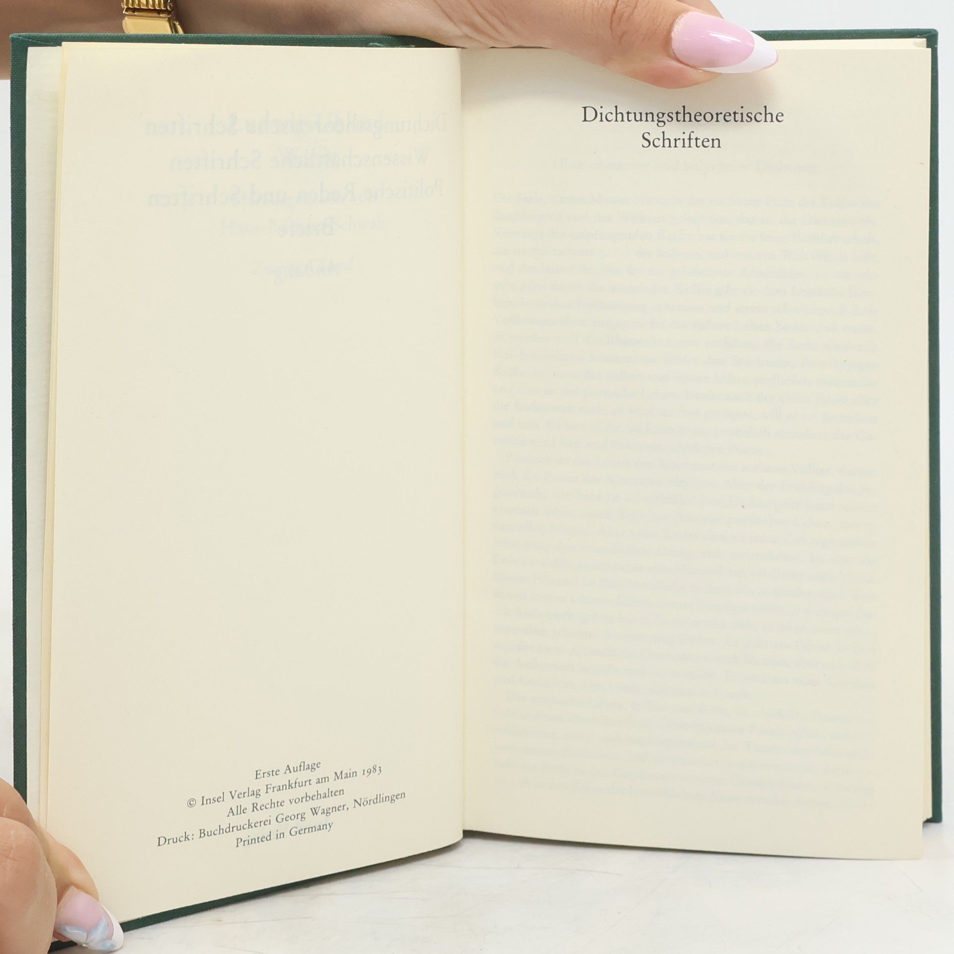 Ludwig Uhland Uhland 2. Schriften, Briefe