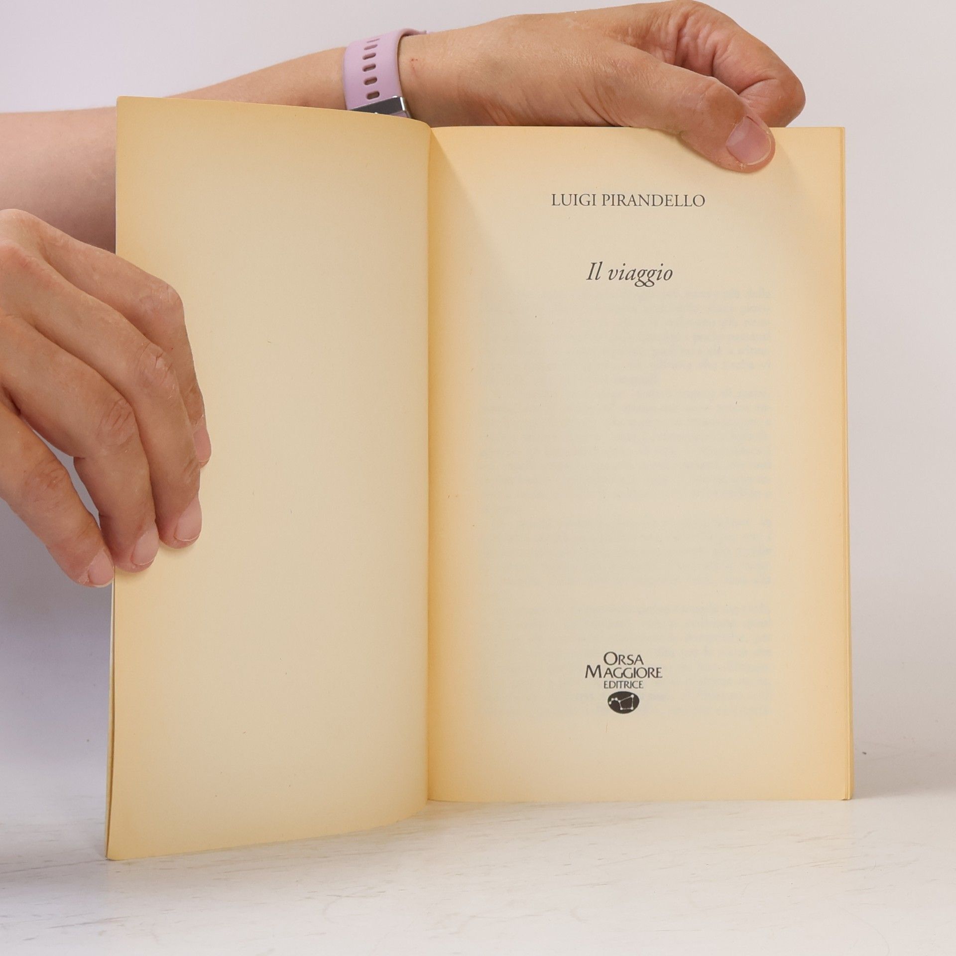 Luigi Pirandello Il viaggio